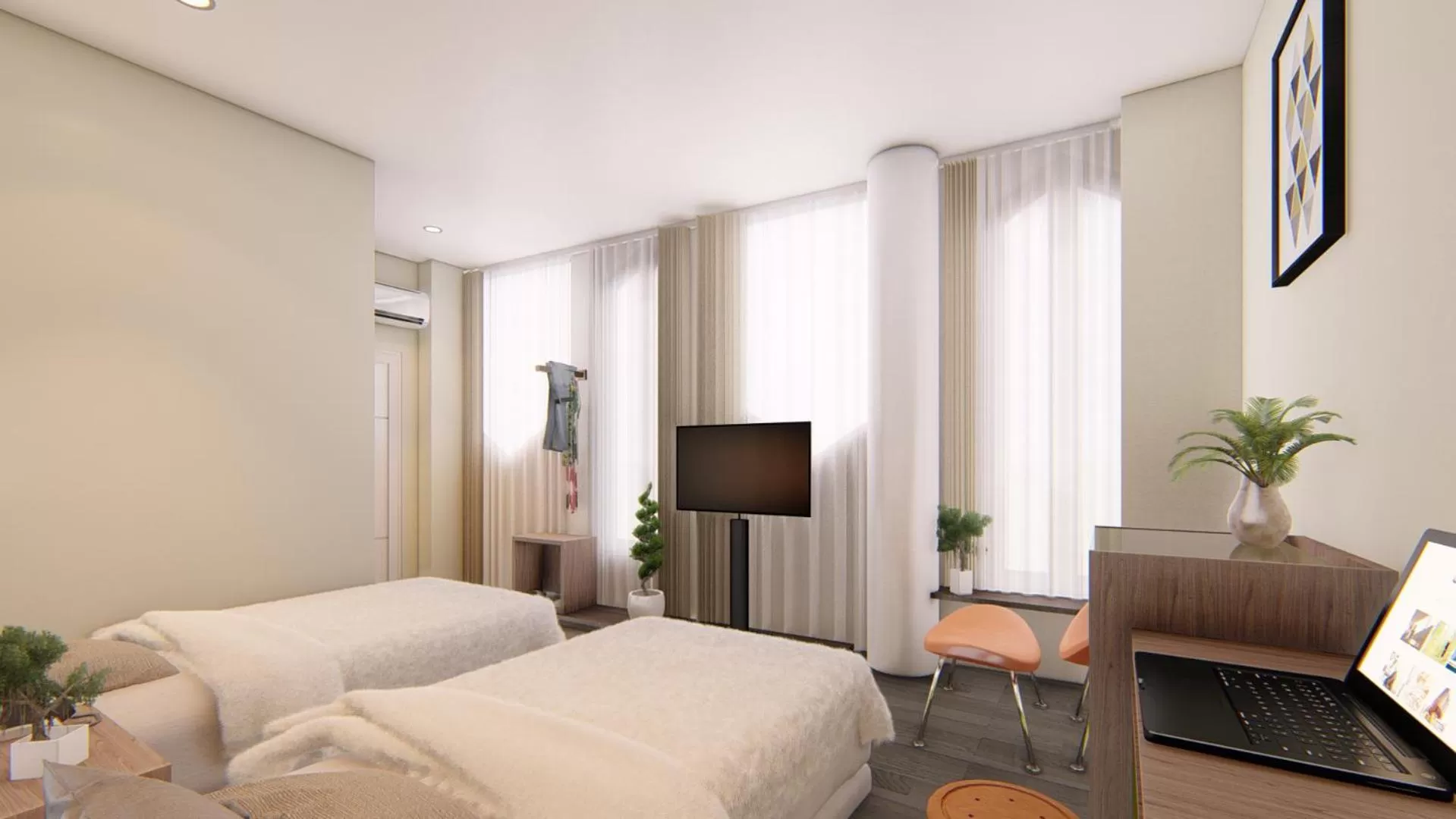 Bedroom, Bed in Hotel 88 Alun Alun Bandung By WH