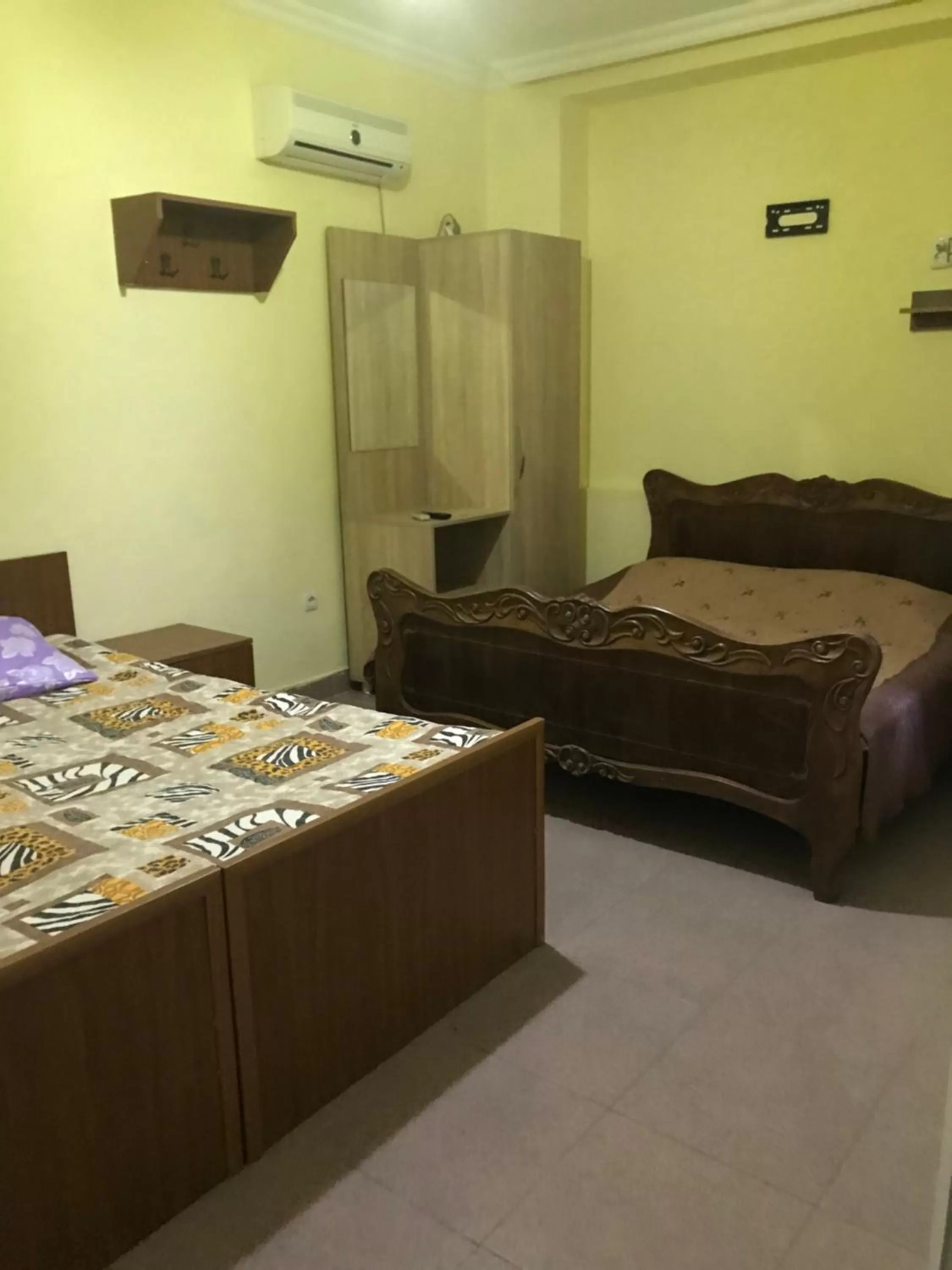 Bed in Hotel Nino Ureki