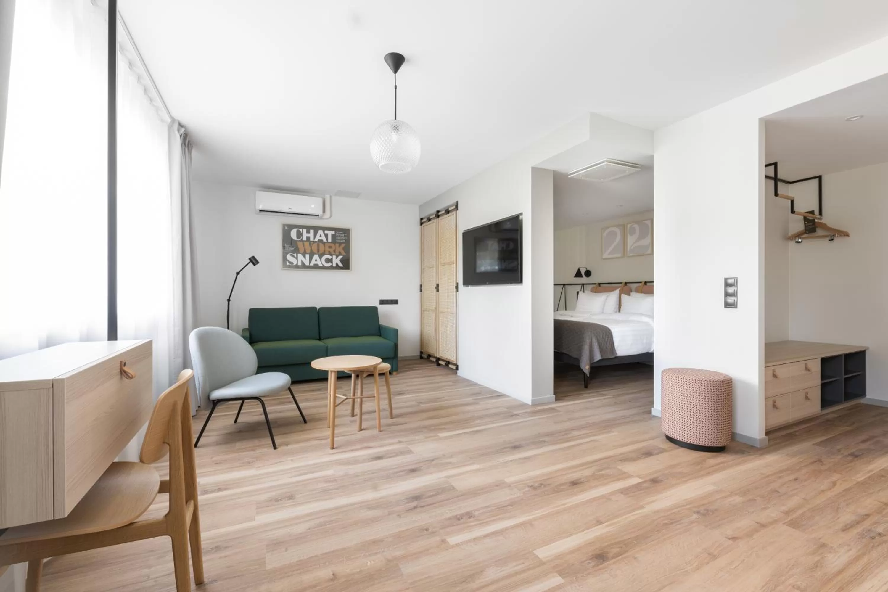 Photo of the whole room, Bed in Oru Hub Hotel Tallinn - Handwritten Collection