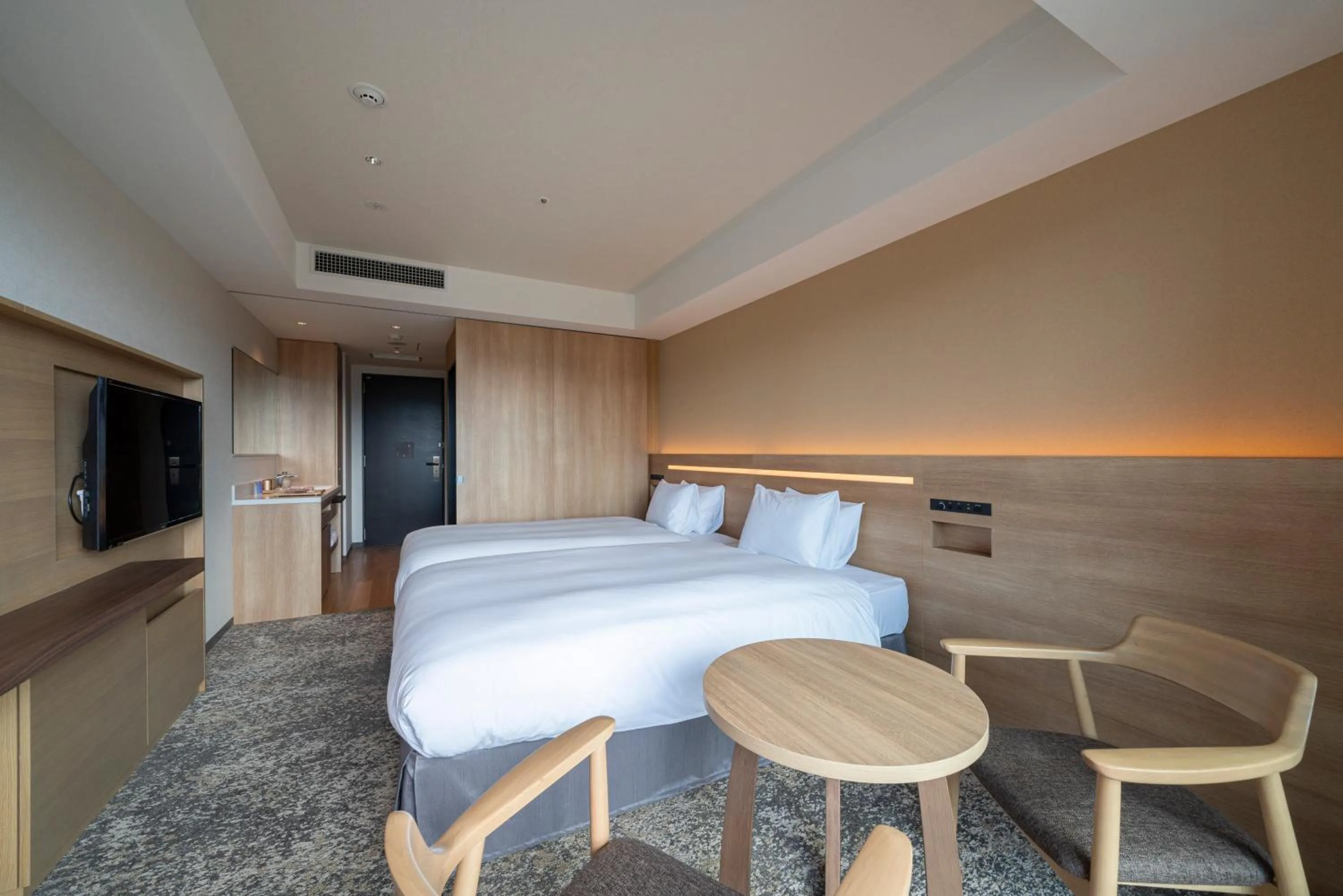 Bed in Umekoji Potel KYOTO