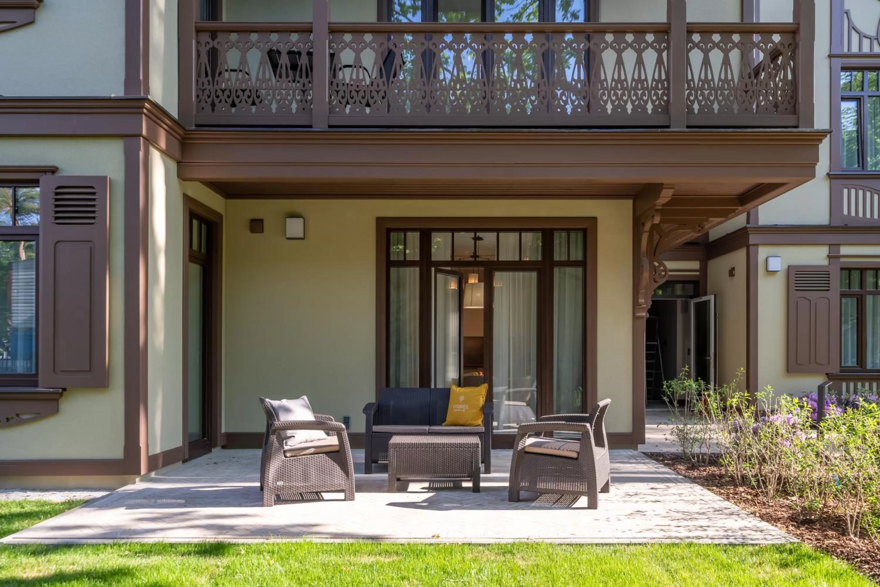 Patio in STORIES Design ApartHotel