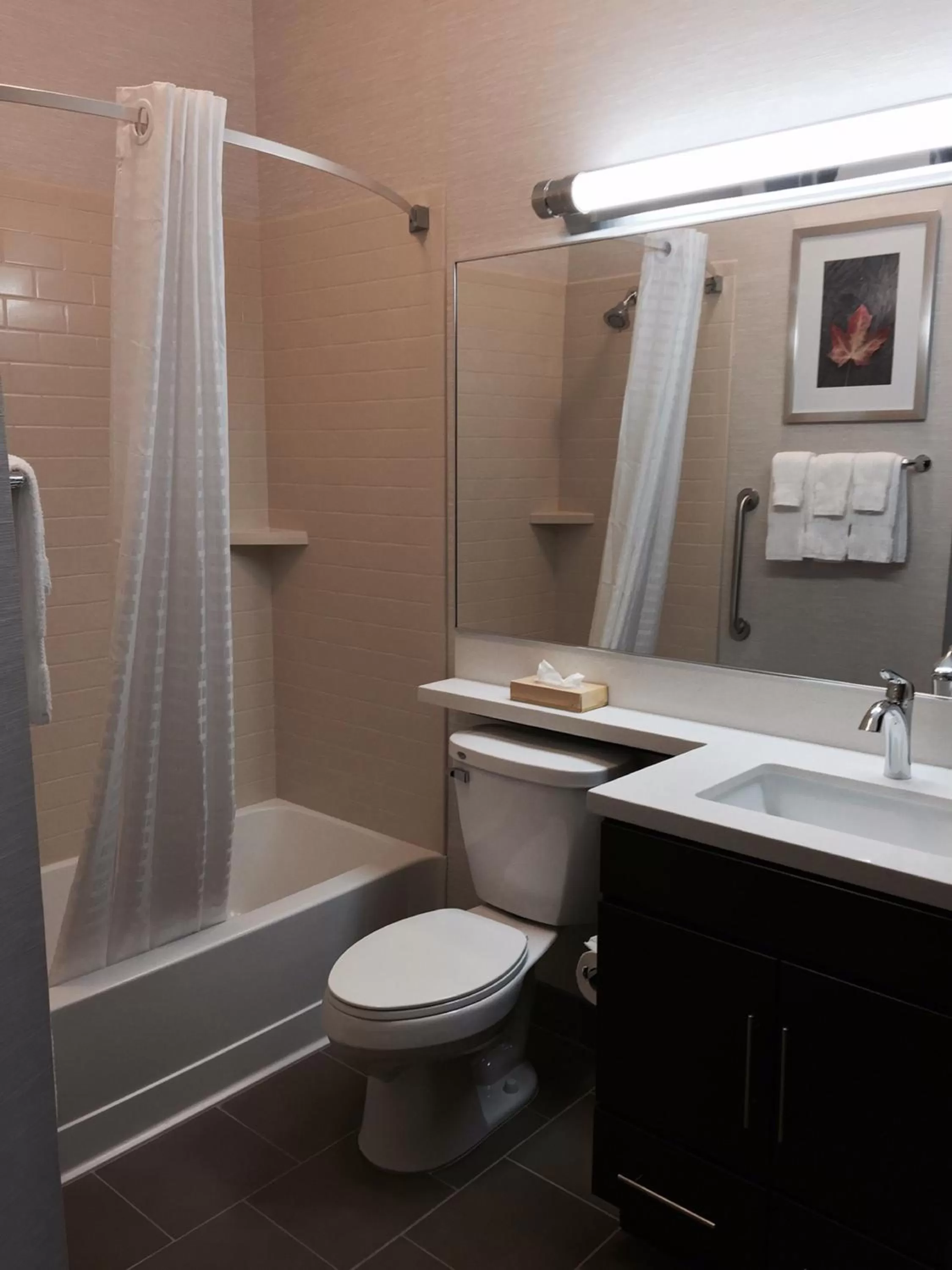 Bathroom in Candlewood Suites Youngstown W - I-80 Niles Area by IHG