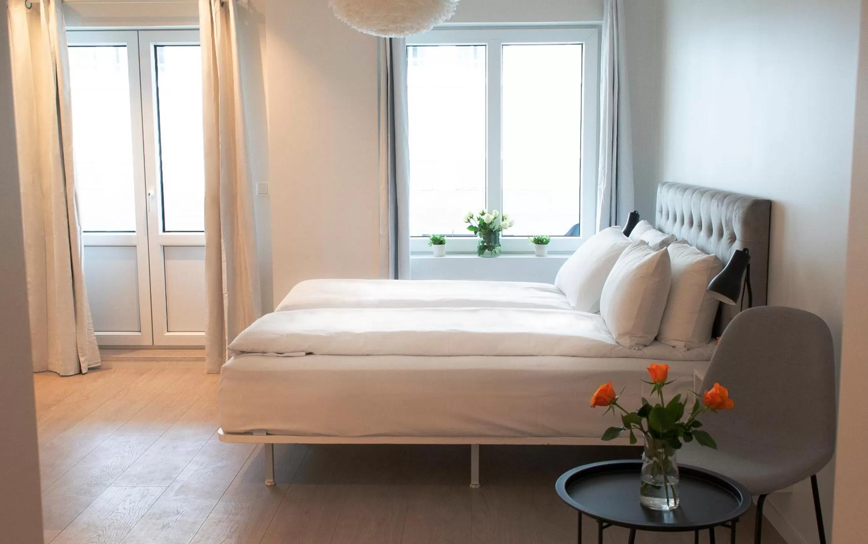 Bedroom, Bed in Magic Hotel & Apartments Kløverhuset