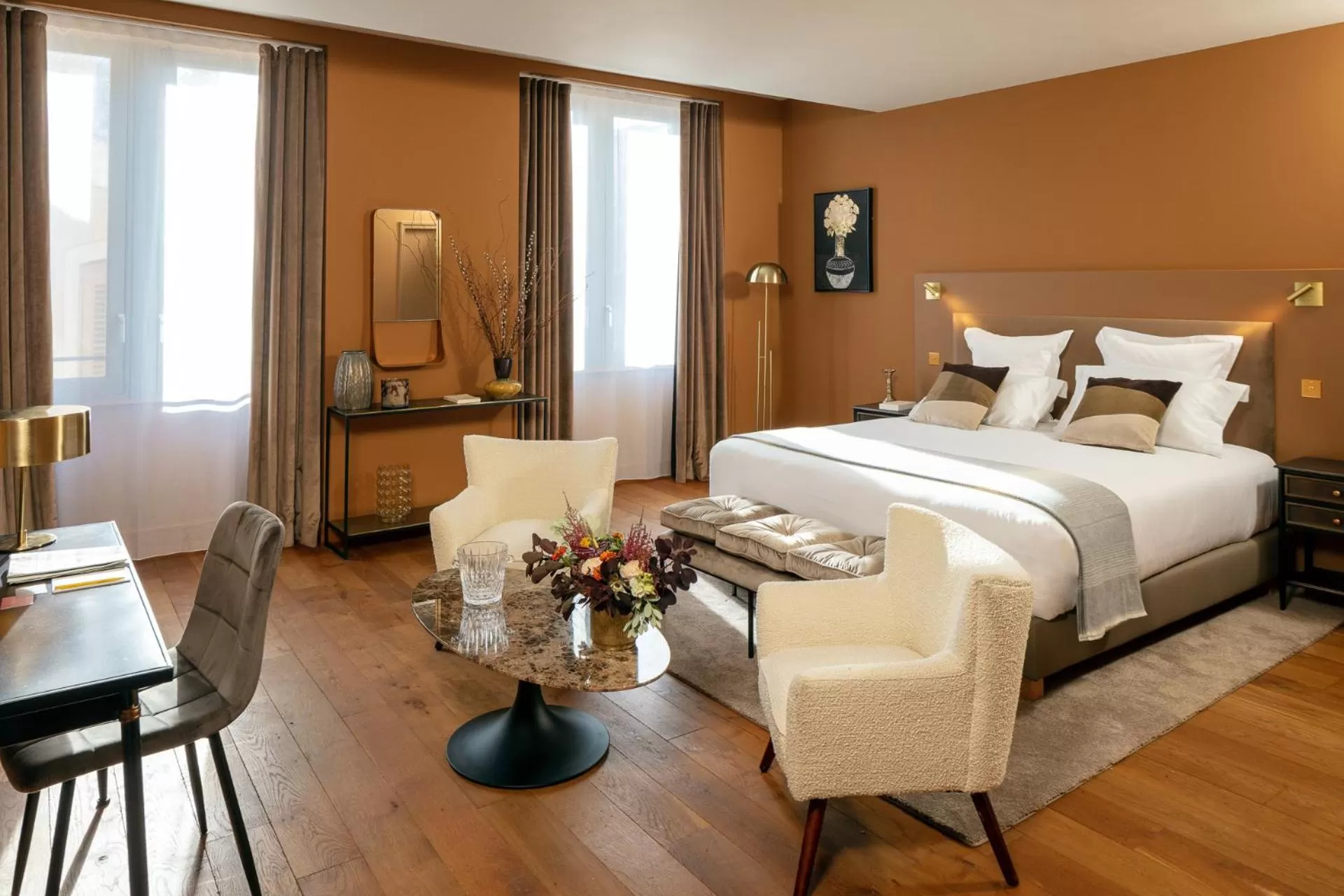 Bedroom, Bed in Margaret - Hôtel Chouleur