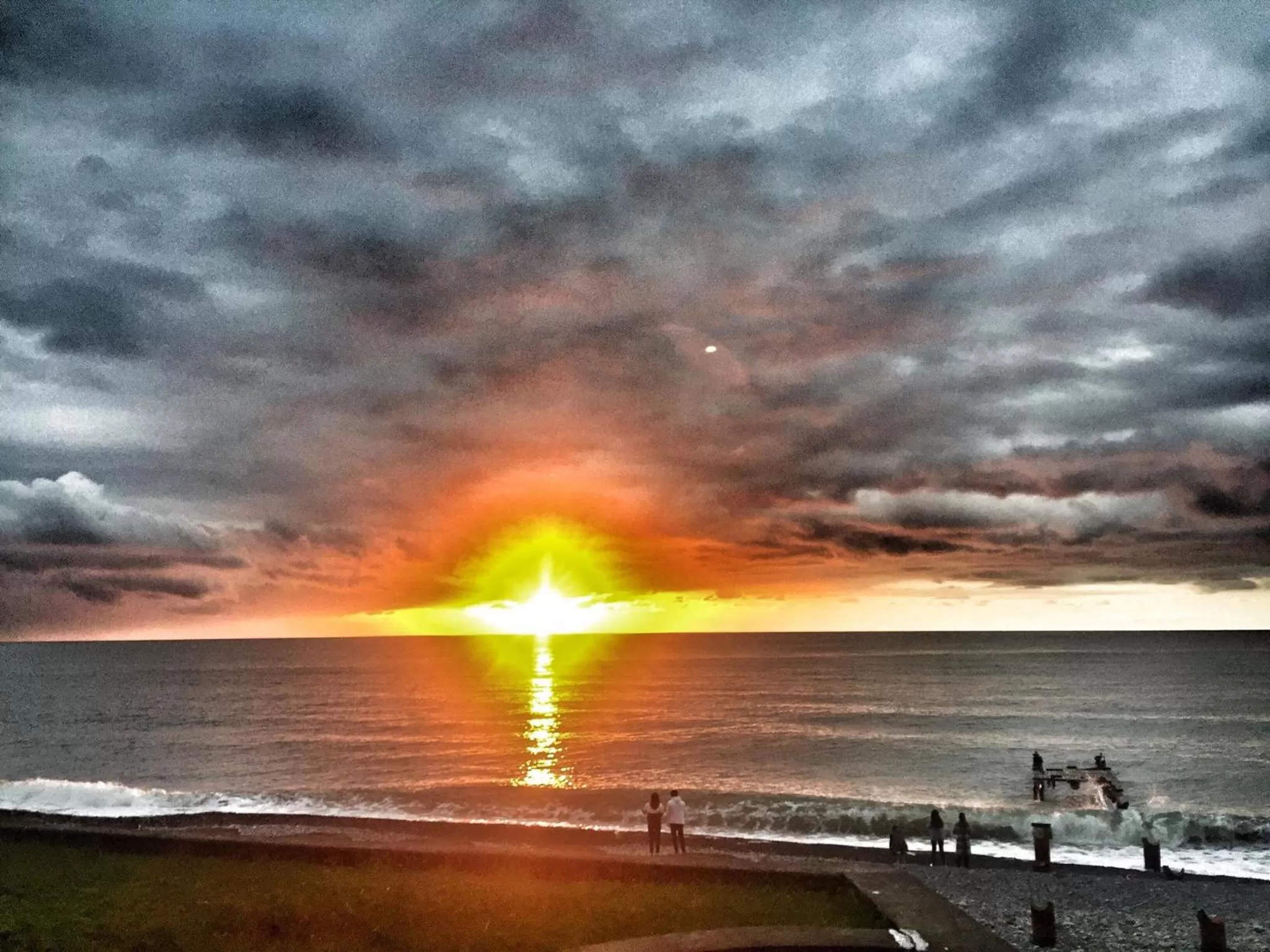 Beach, Sunrise/Sunset in Family Hotel