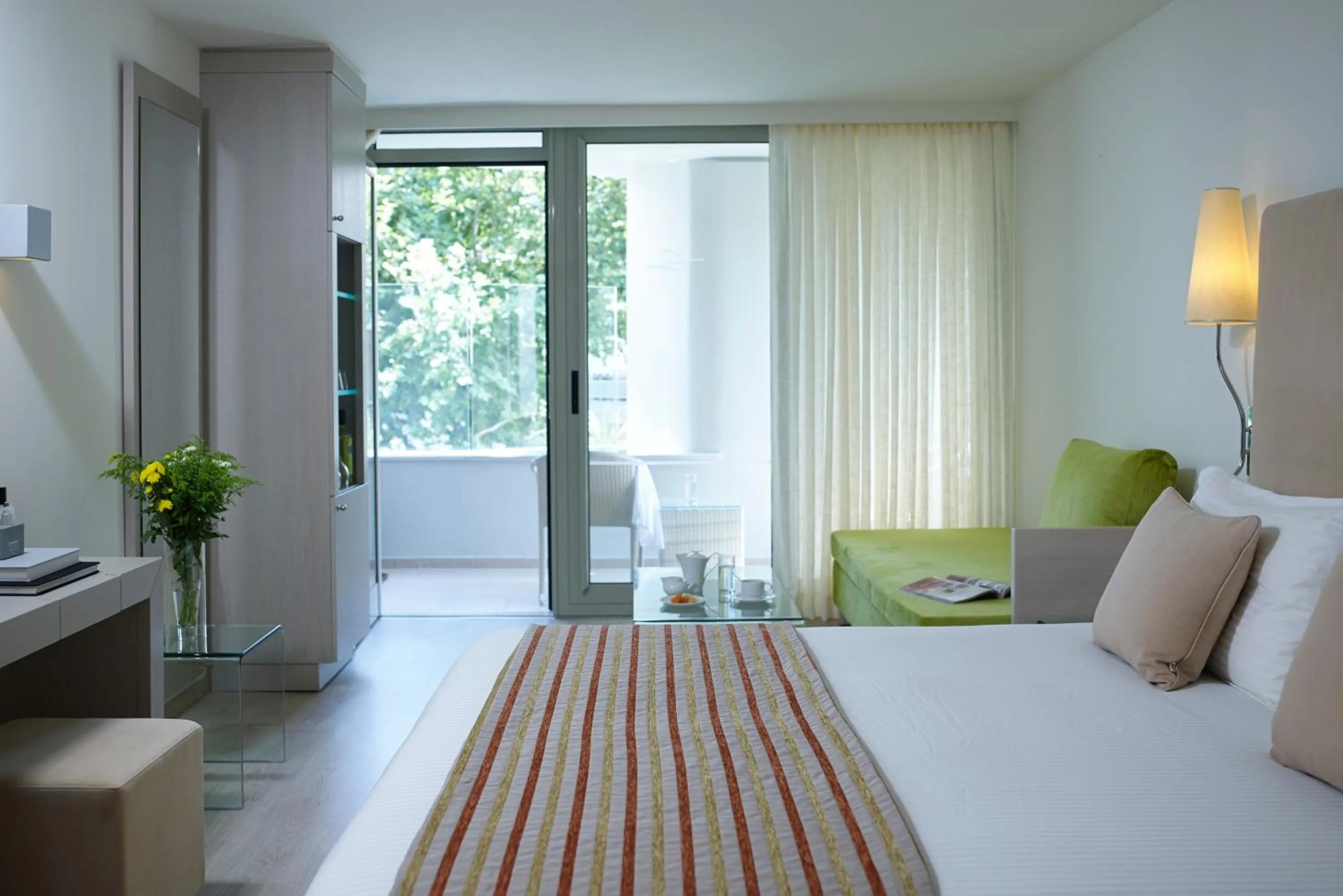 Photo of the whole room, Bed in Kriti Beach Hotel