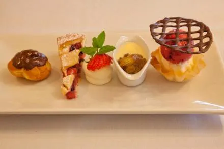 Food close-up in Woodhill House