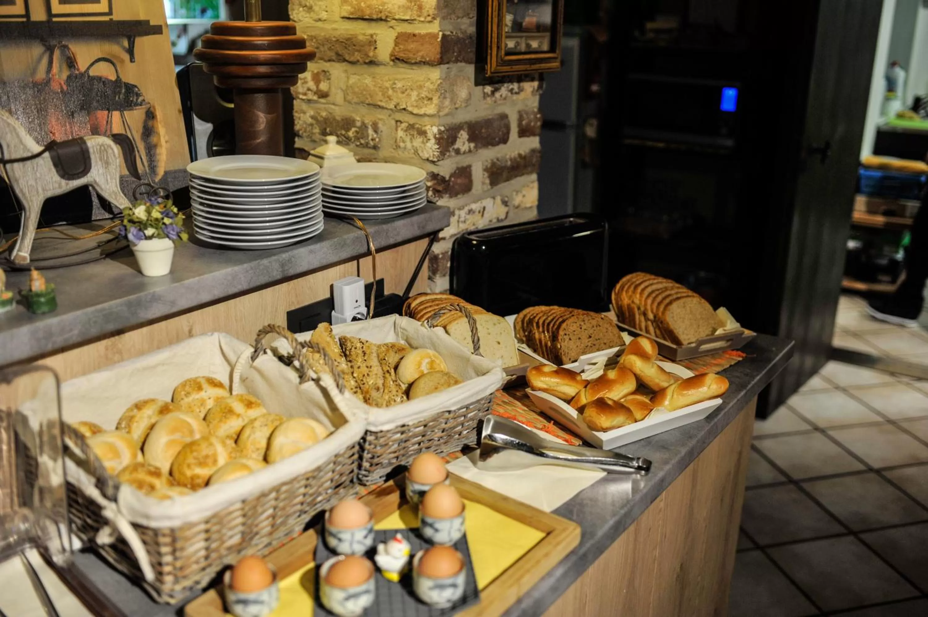 Buffet breakfast in B&B De Dubbelmolen