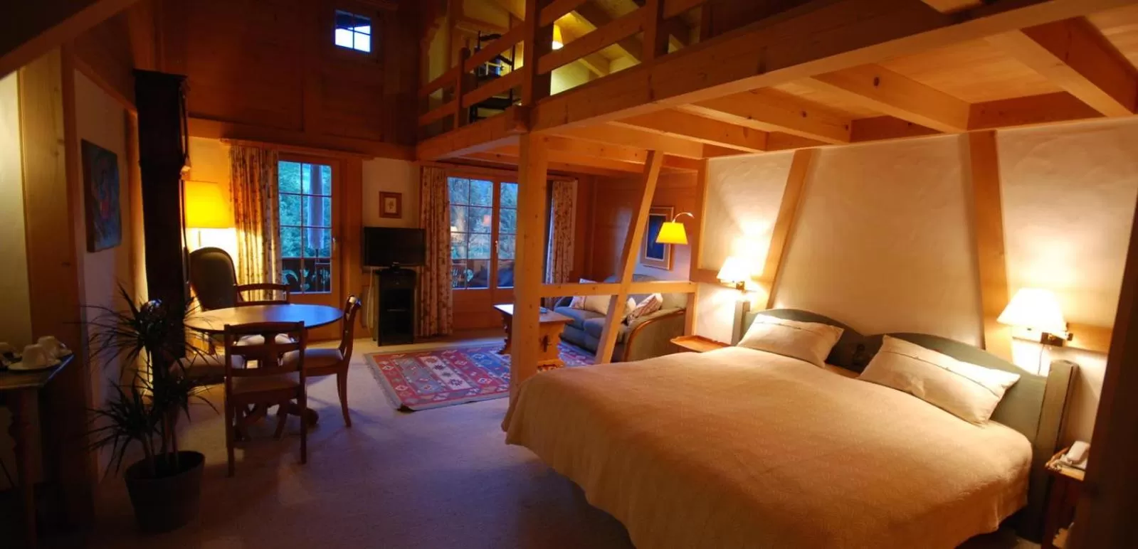 Photo of the whole room, Bed in Hotel Alpenrose mit Gourmet-Restaurant Azalée