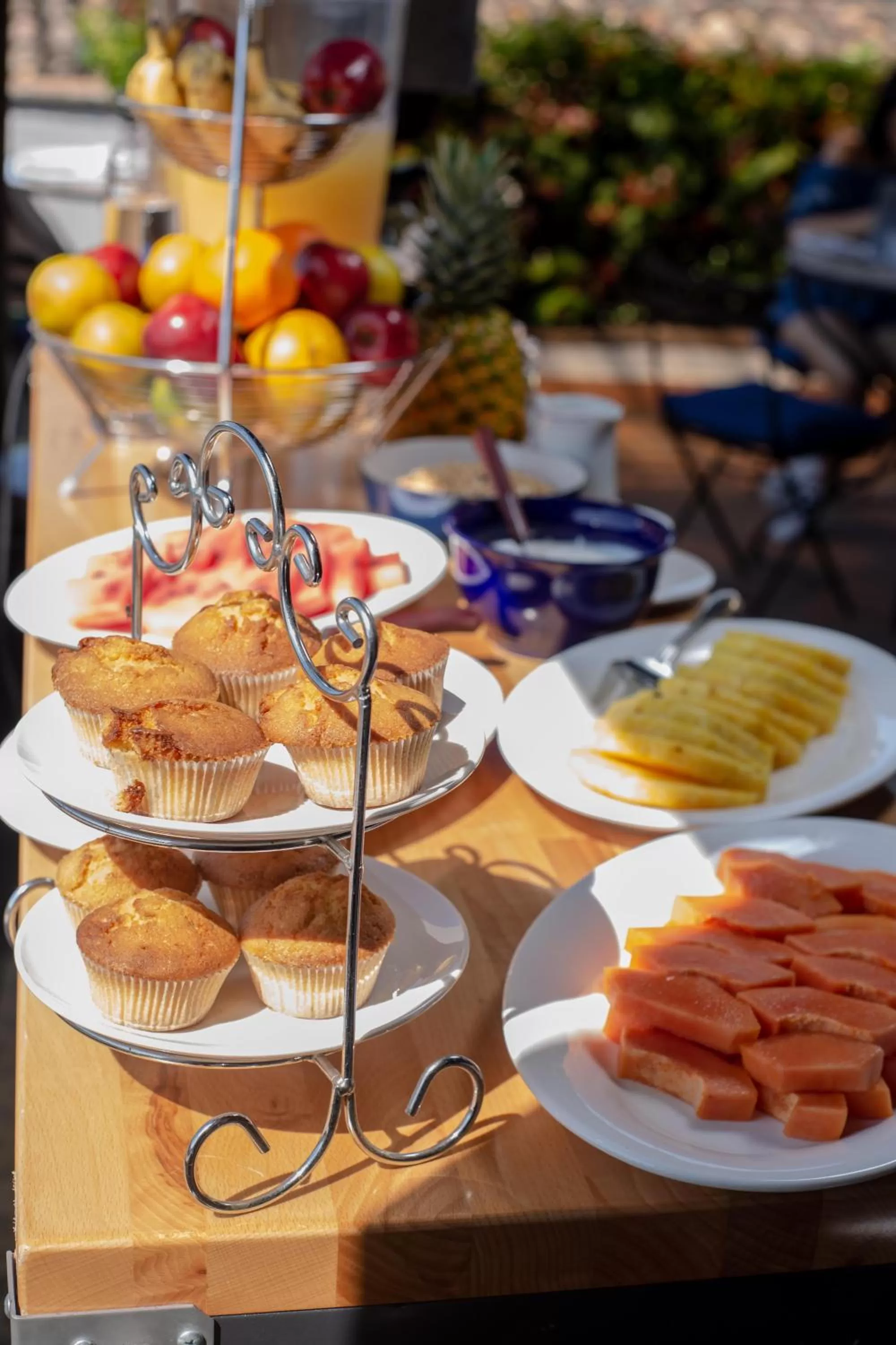 Breakfast in Casa Villamil Boutique Hotel