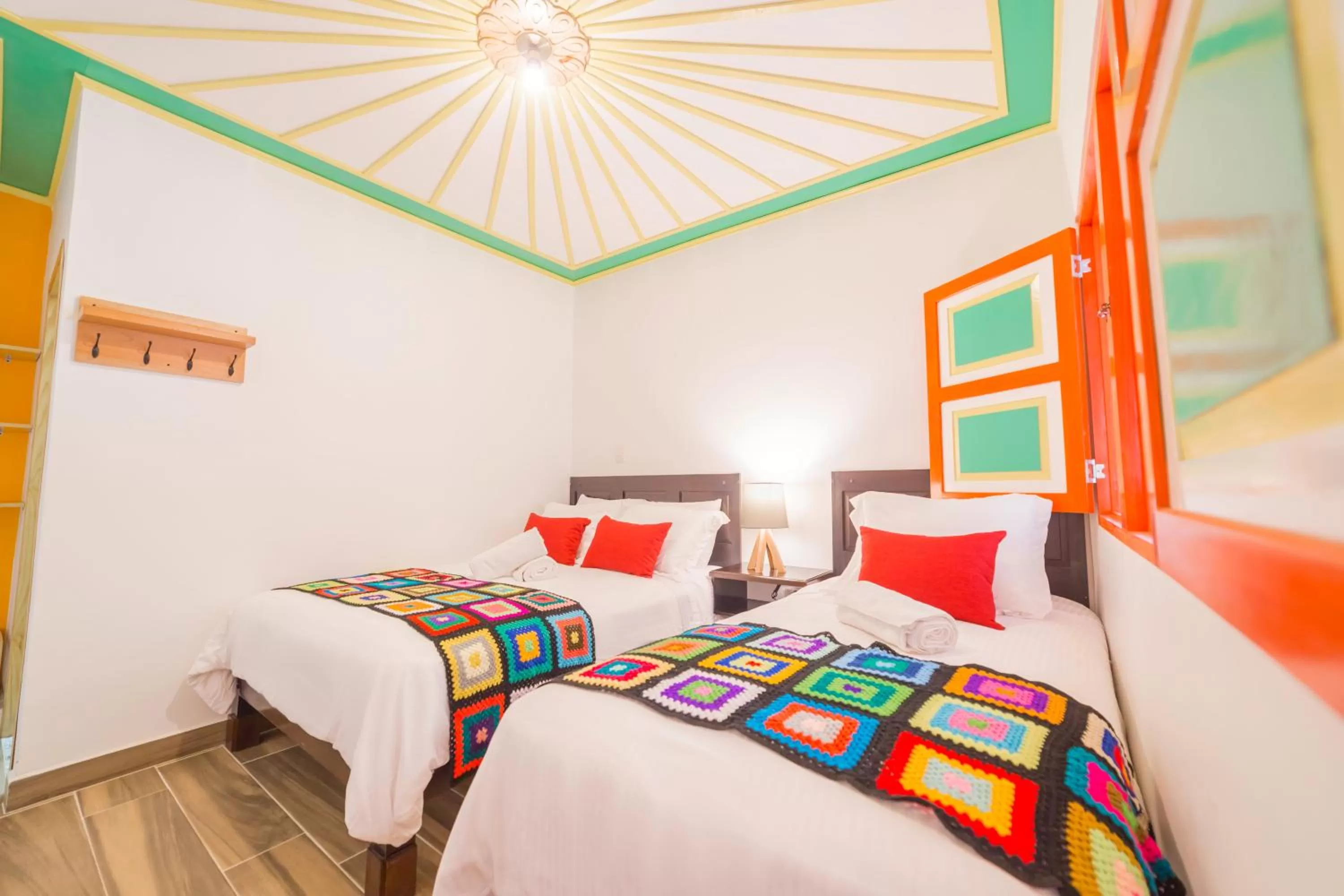 Photo of the whole room, Bed in Hotel Mirador de Boquia Salento