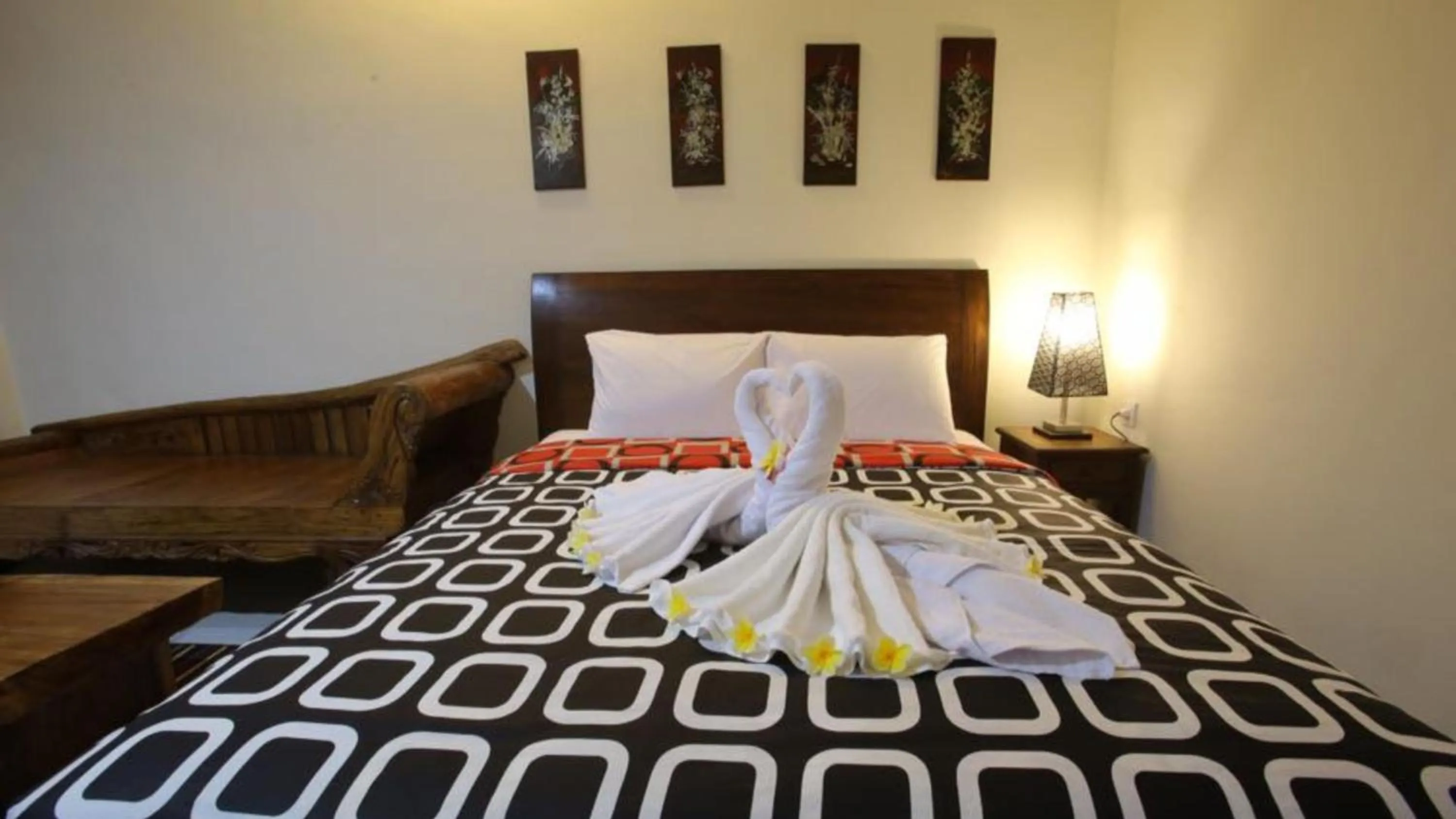 Bed in Rai House Sanur