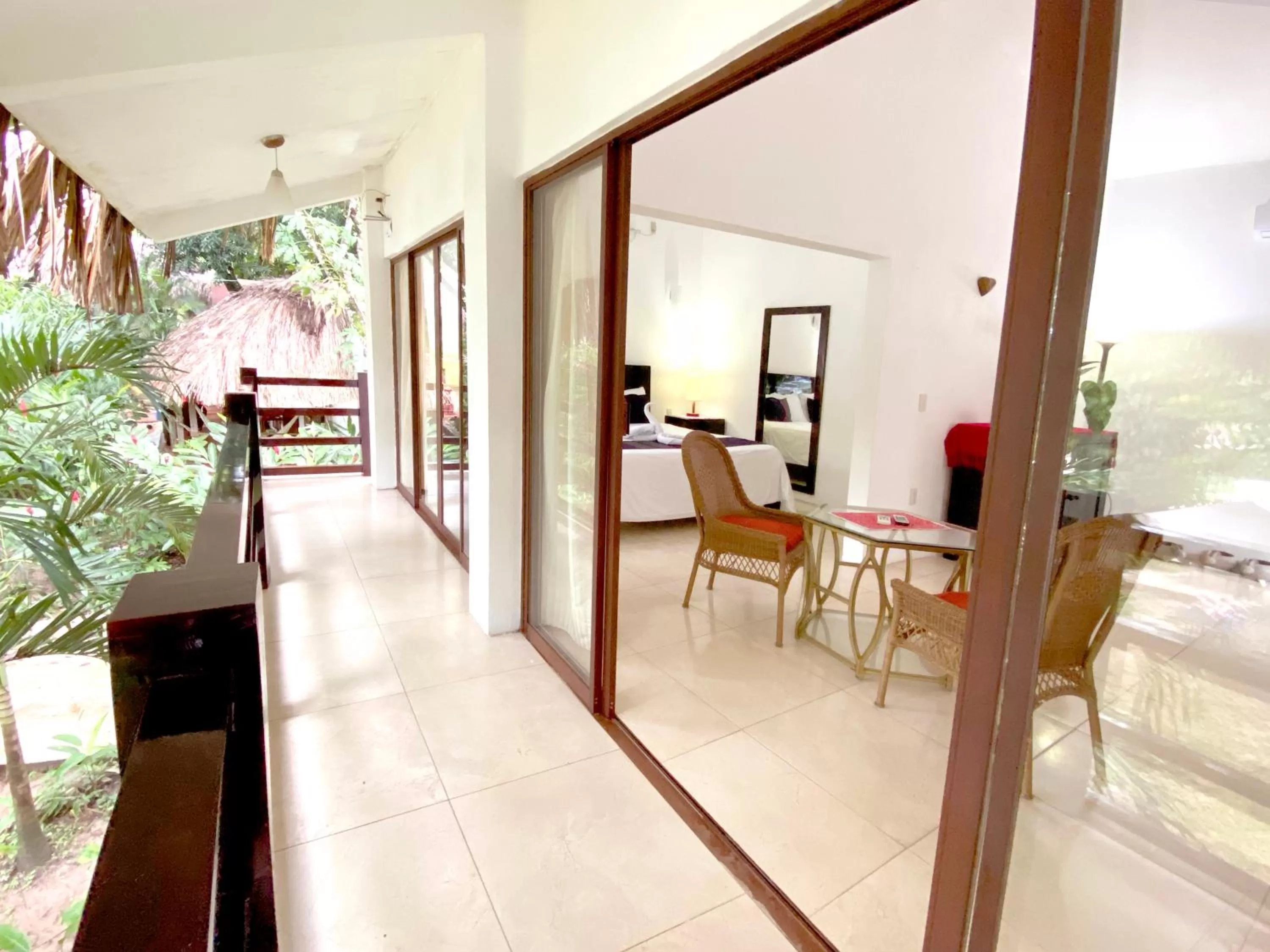 Patio in Hotel La Aldea del Halach Huinic