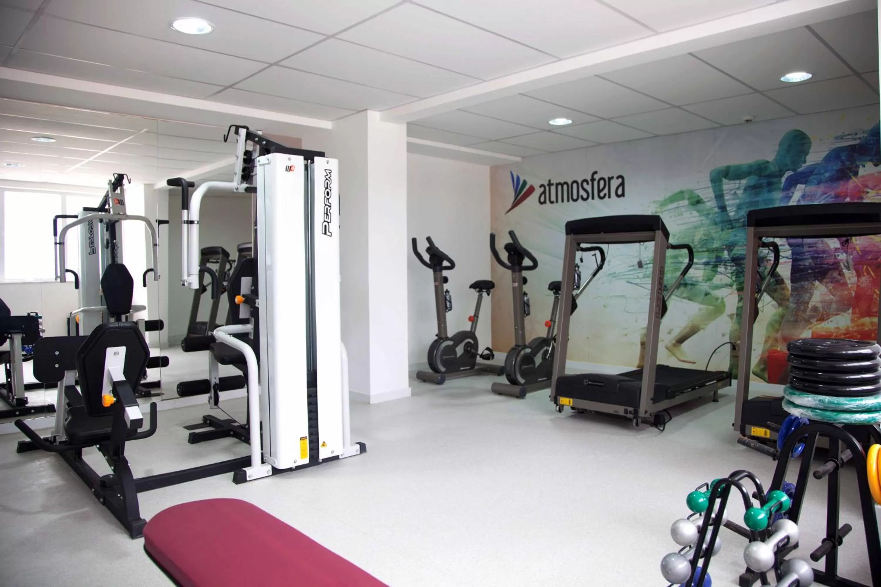 Fitness centre/facilities in Atmosfera Hotel