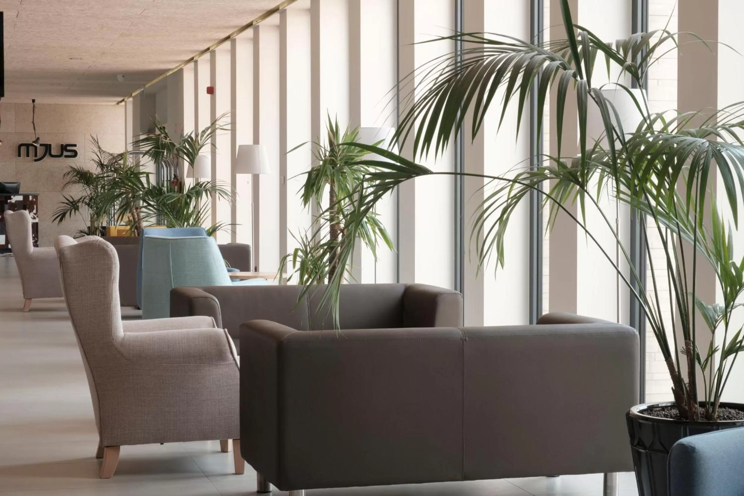 Lobby or reception in Mjus Resort & Thermal Park