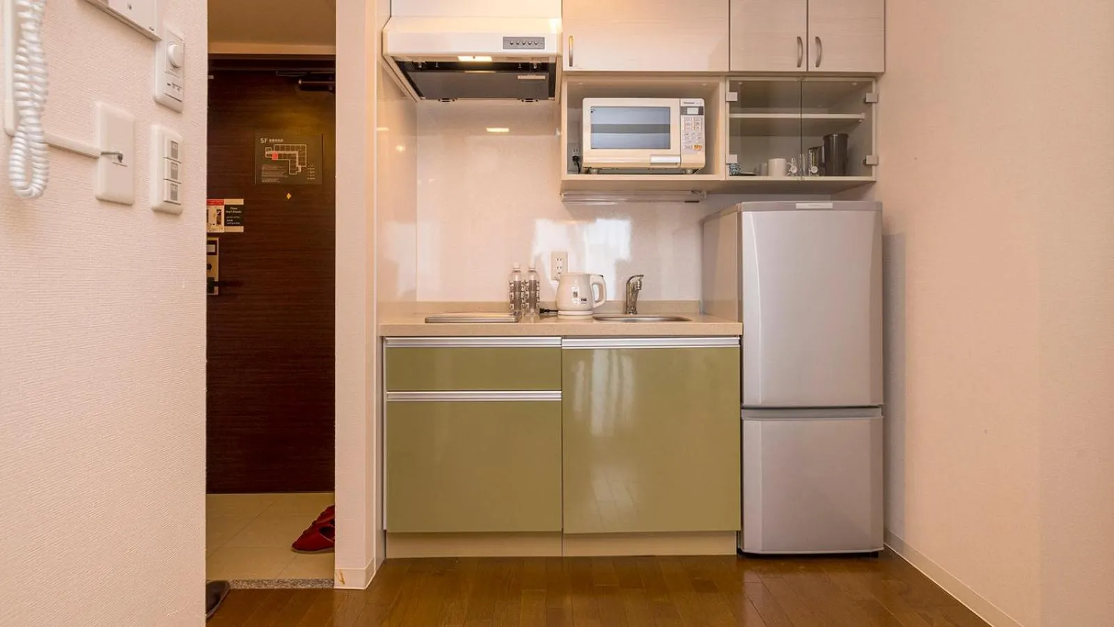 kitchen, Kitchen/Kitchenette in Hotel Paco Hakodate