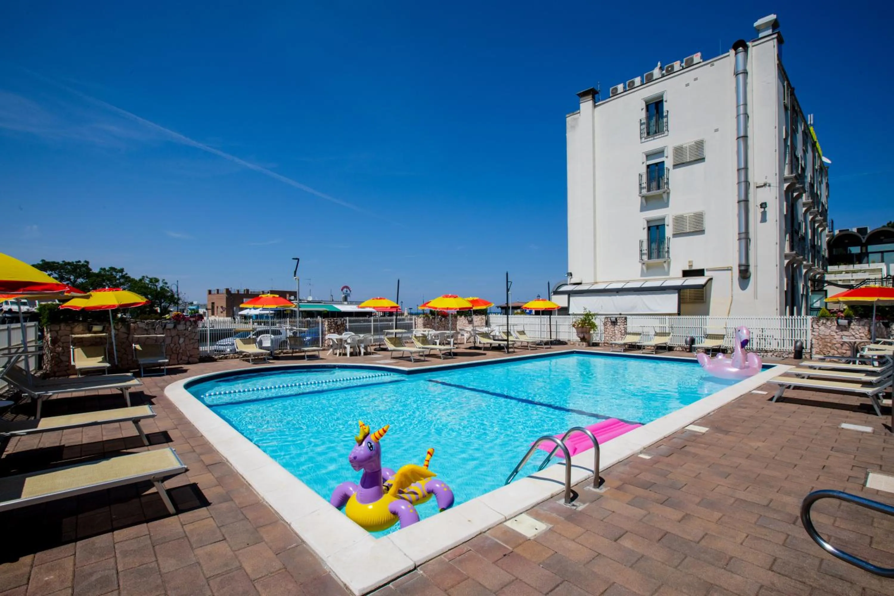 Swimming pool in Miramare Hotel Ristorante Convegni