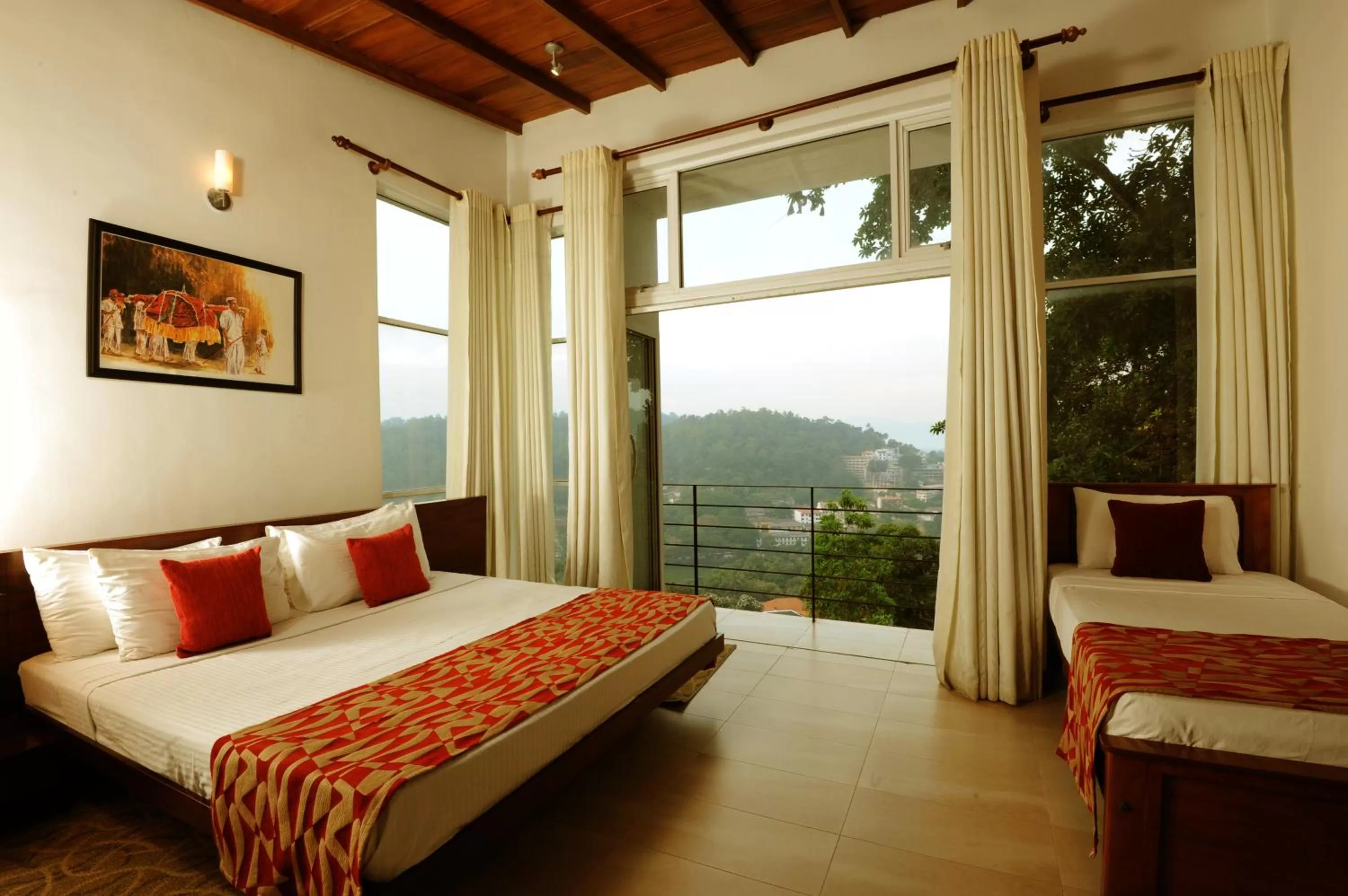 Bedroom, Bed in Hotel See Kandy