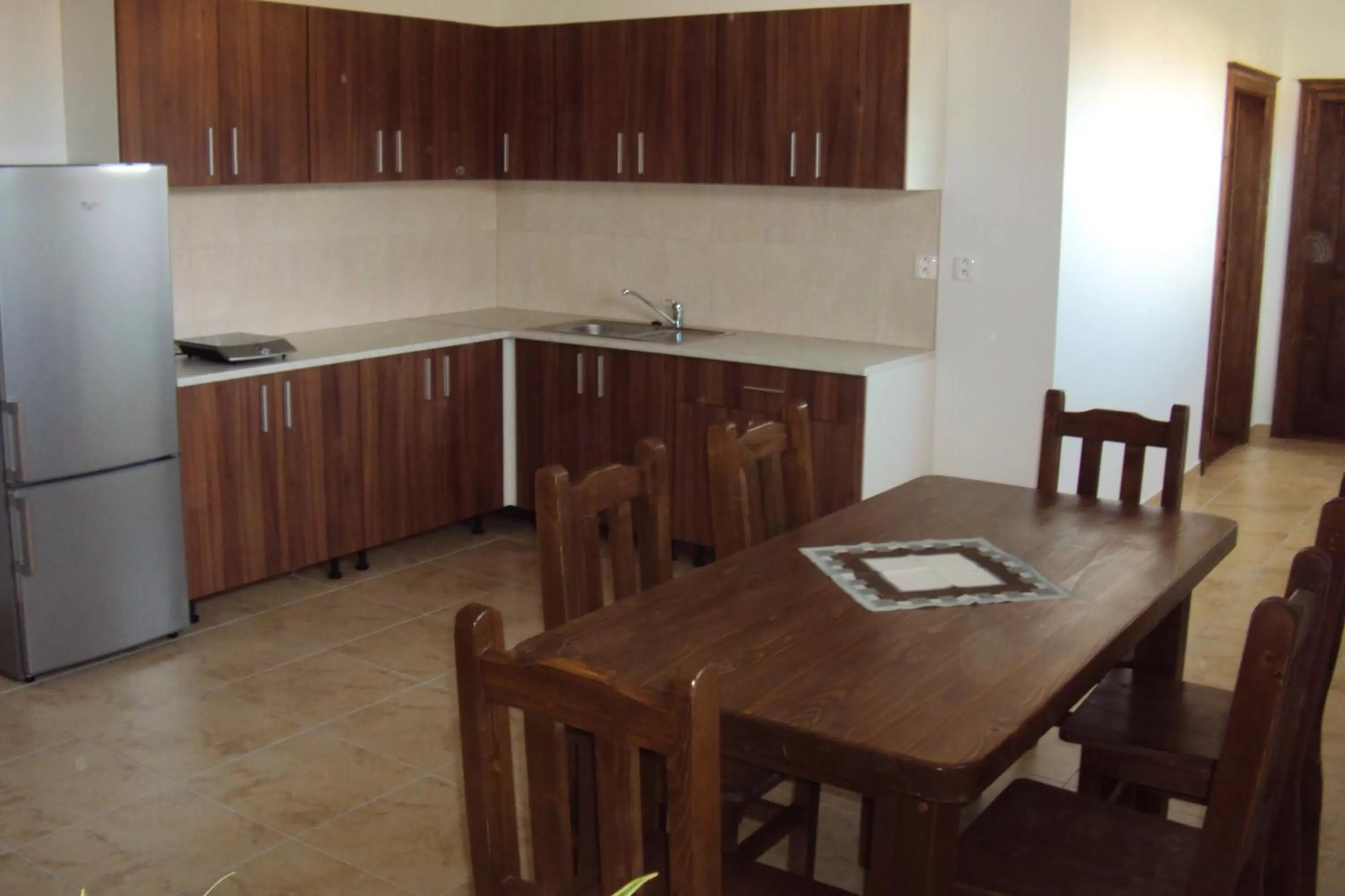 Kitchen or kitchenette in Motel Senec