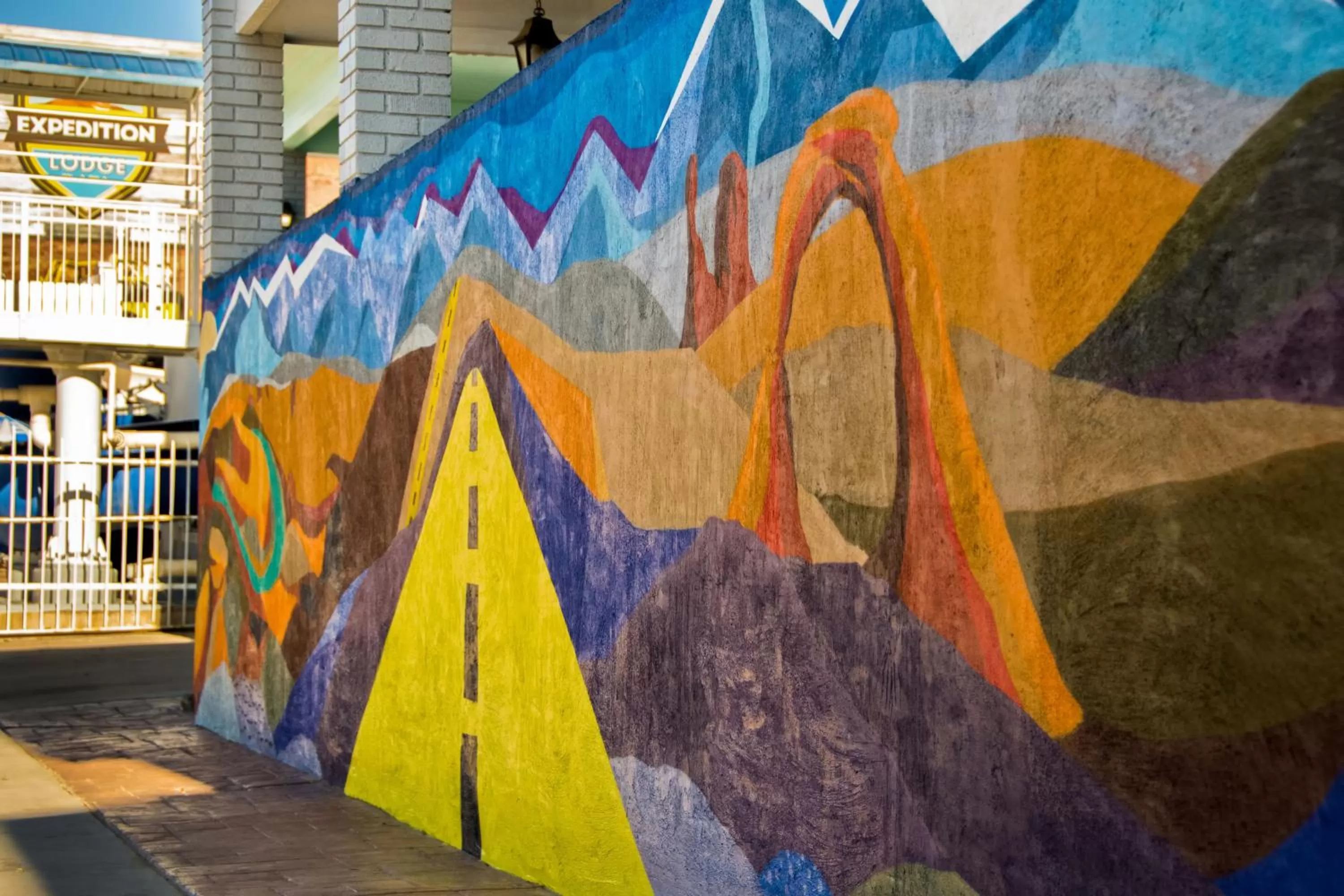 Property building in Expedition Lodge Moab Arches National Park