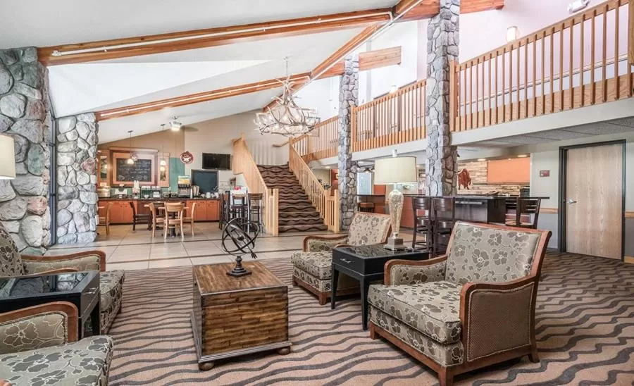 Lobby or reception in AmericInn by Wyndham Grafton