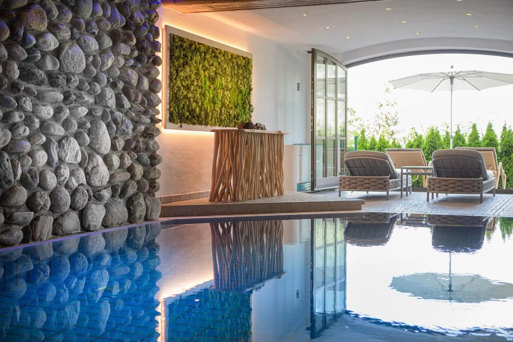 Spa and wellness centre/facilities in Alpines Lifestyle Hotel Tannenhof