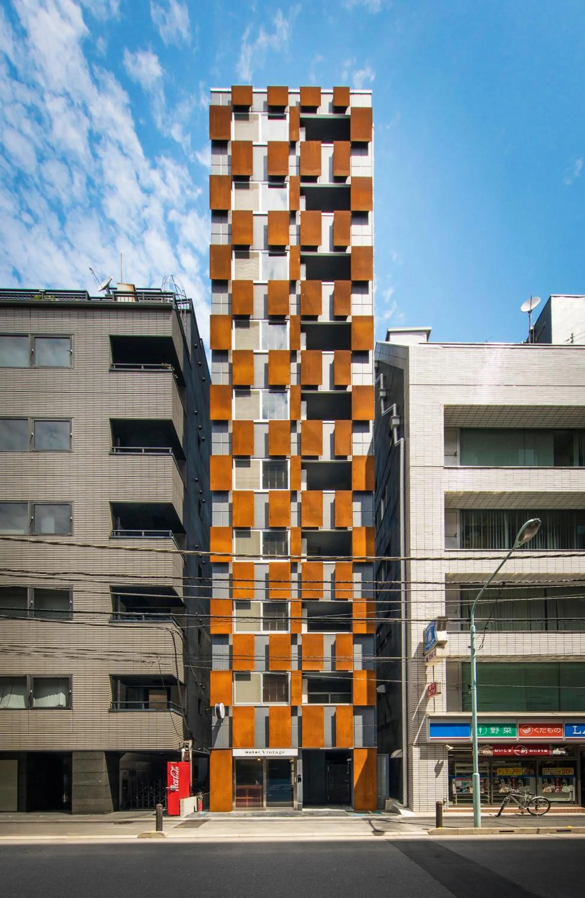 Property building in Hotel Vintage Tokyo Tsukiji