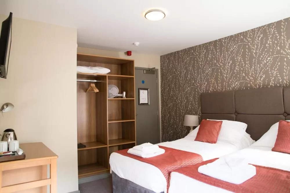 Bed in George & Dragon, Conwy