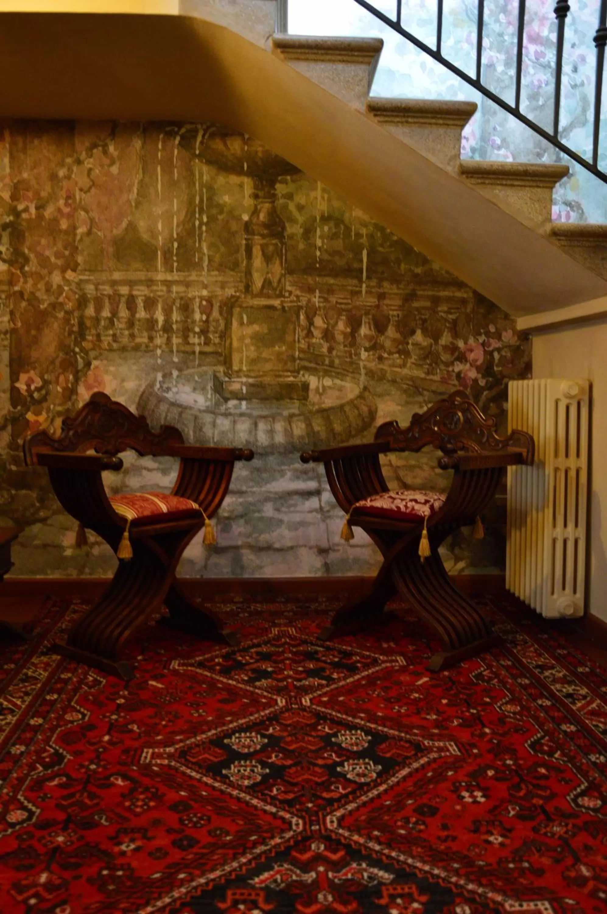 Decorative detail in B&B Il Castello