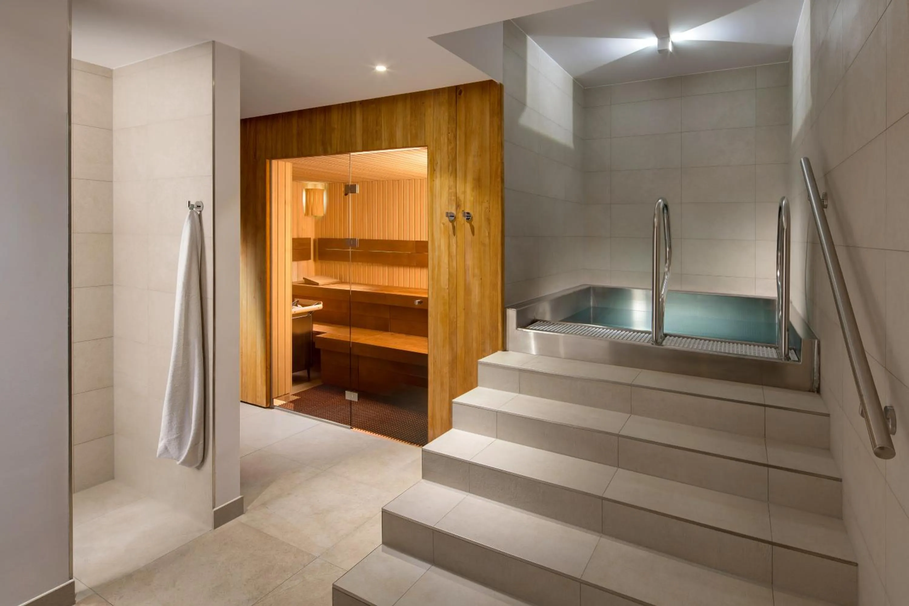 Sauna in Mamaison Residence Downtown Prague
