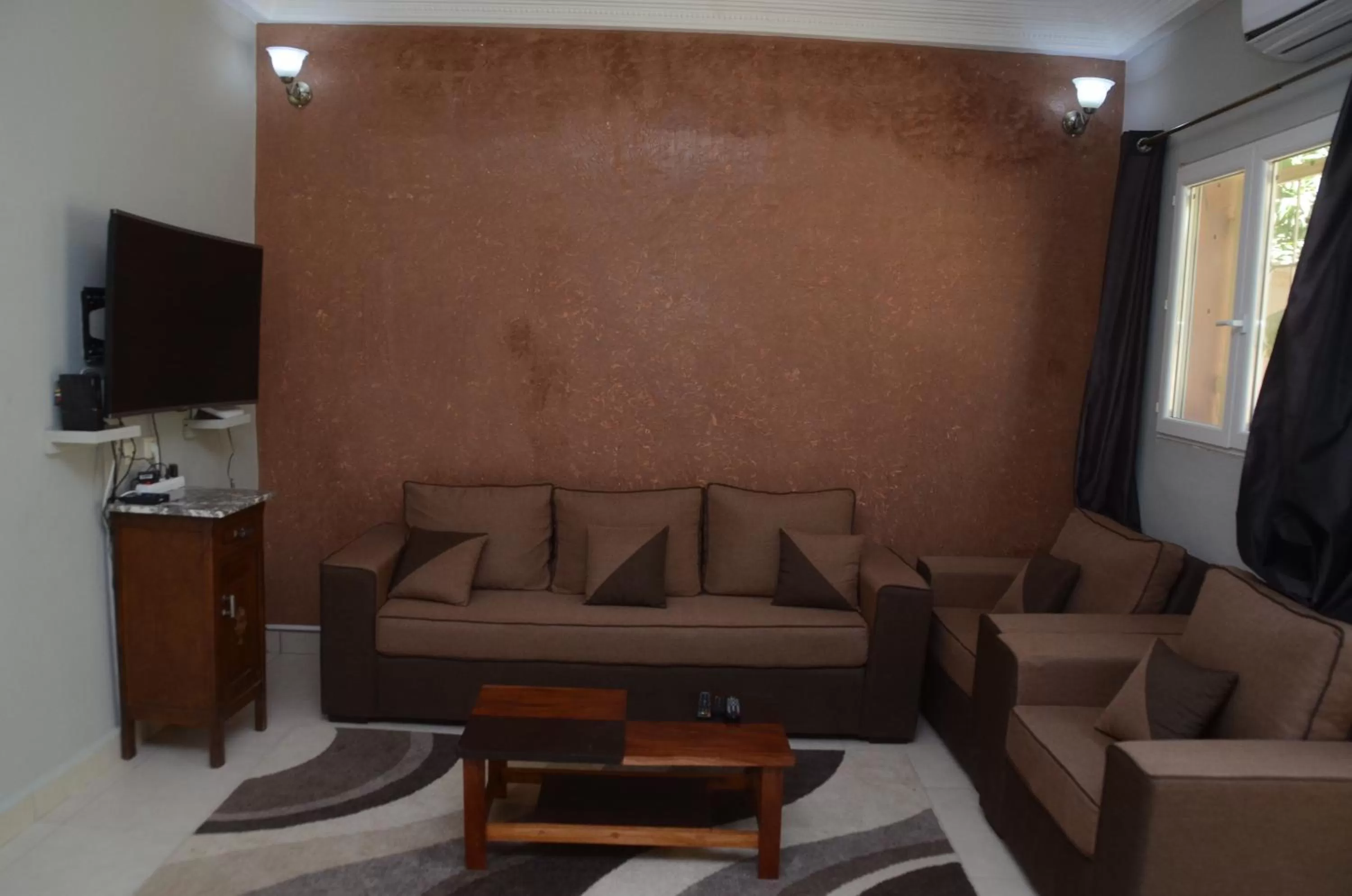 Seating Area in Hotel La Perle