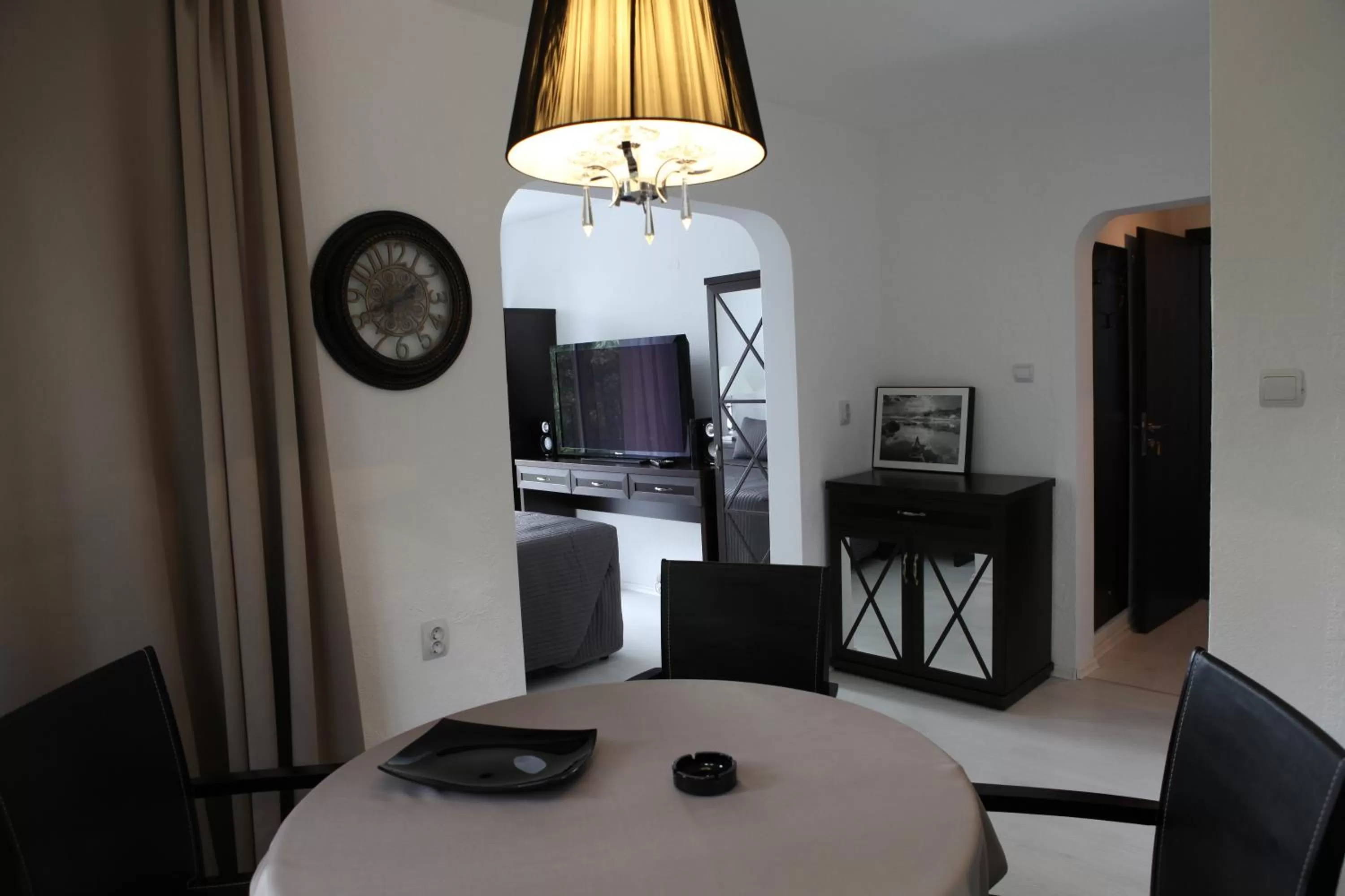 TV/Entertainment Center in Hotel Hijata