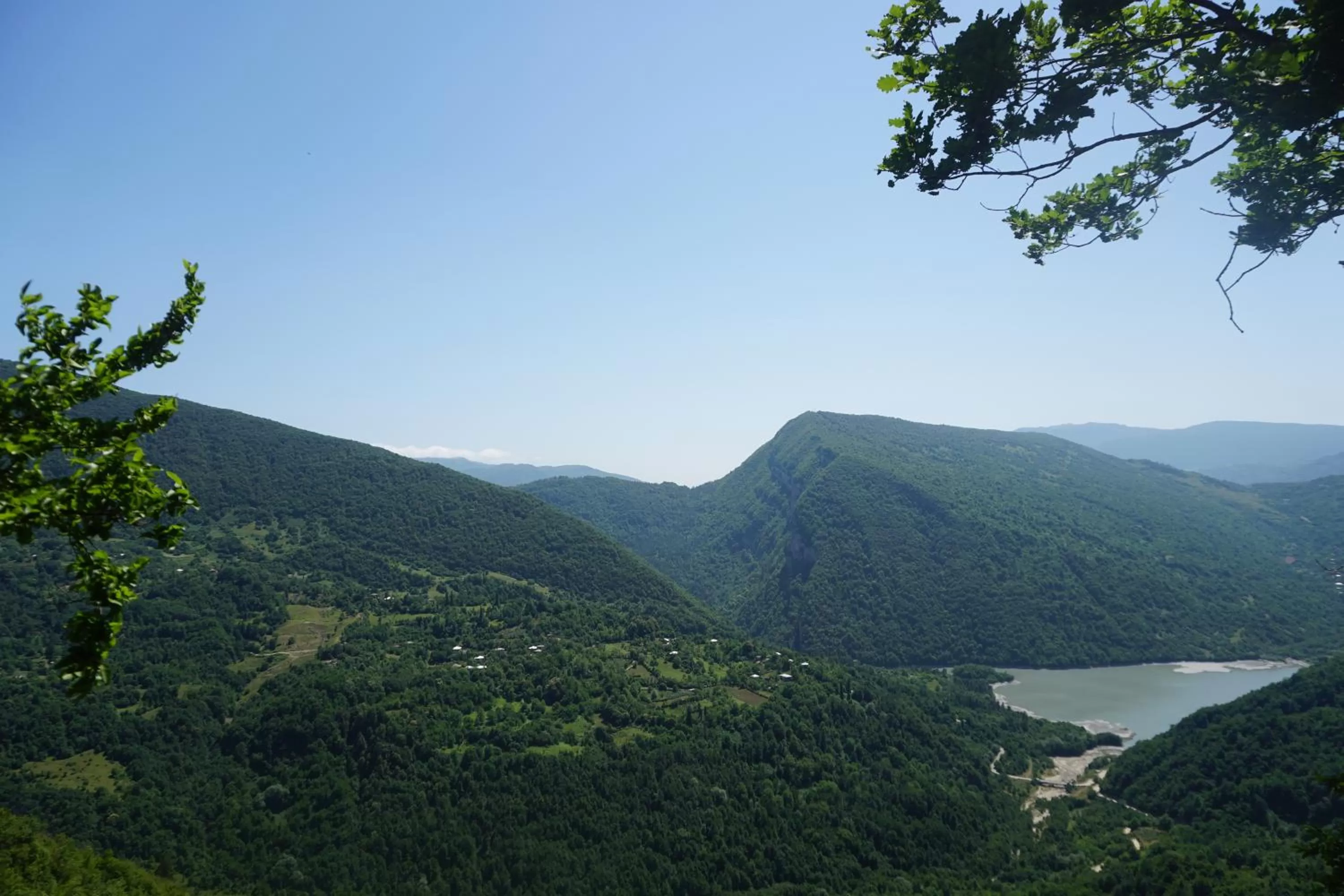 Mountain View in Hotel Tskhumi