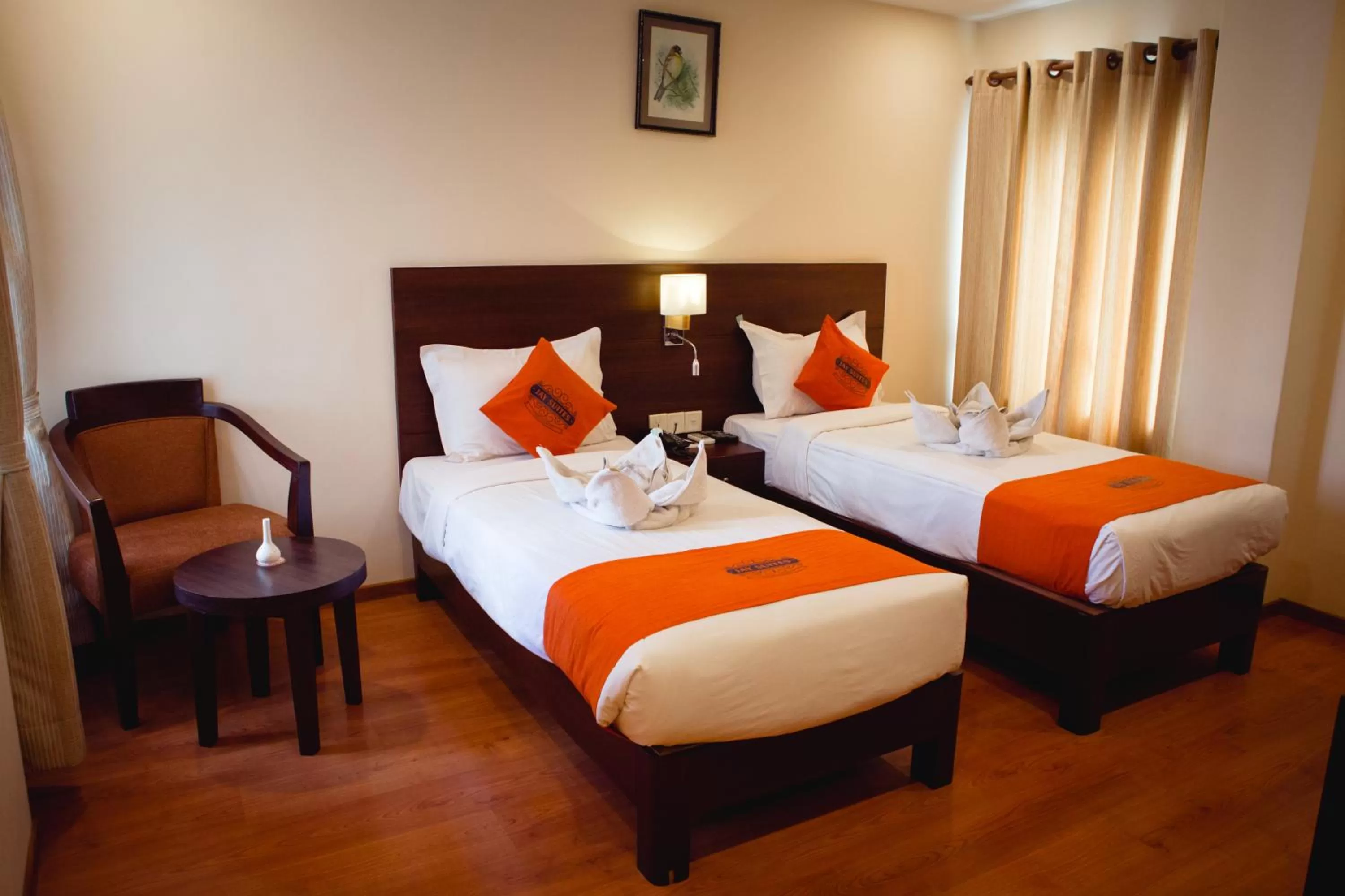 Bedroom, Bed in Hotel Jay Suites