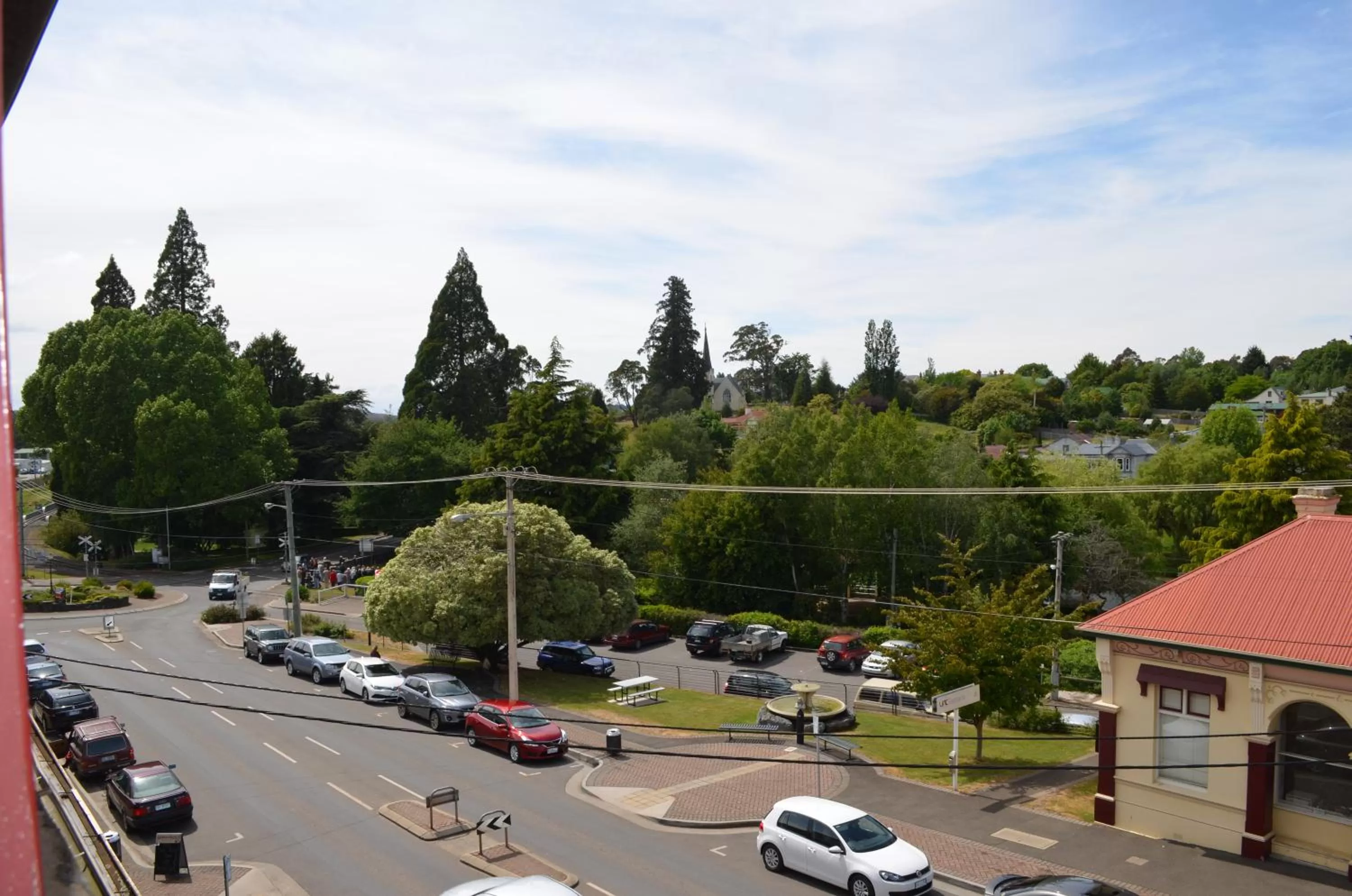 Bird's eye view in The Empire Hotel Deloraine