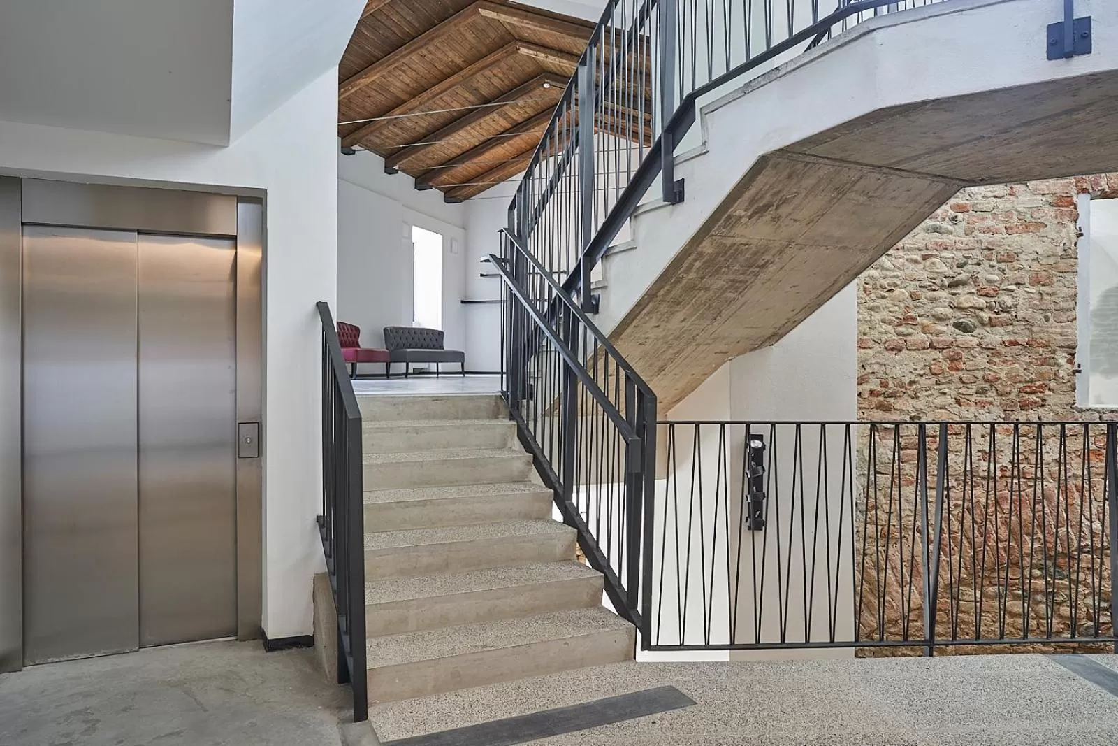 Living room in Hotel Cascina Fossata & Residence