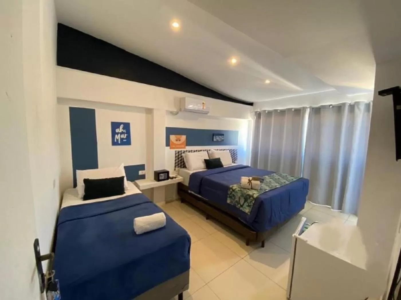 Decorative detail, Bed in Costa Maris Beach Hotel Frente Mar