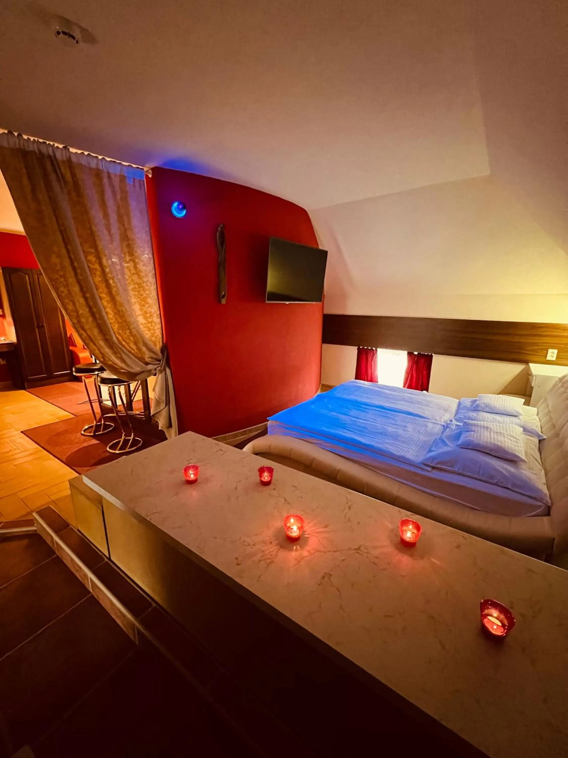 Bed in Spa & Wellness Hotel Orchidea