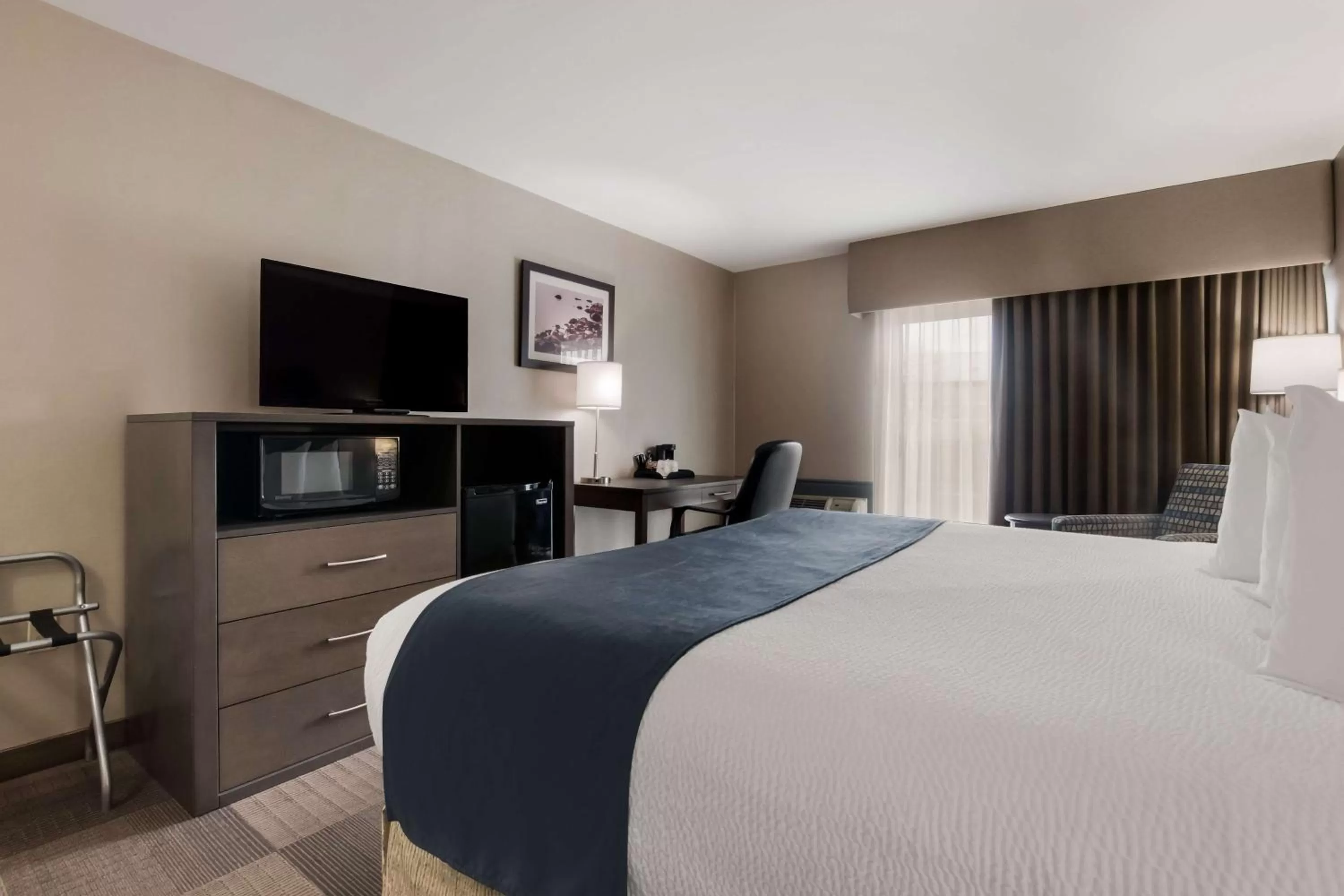 Bedroom, Bed in Best Western St Catharines Hotel & Conference Centre