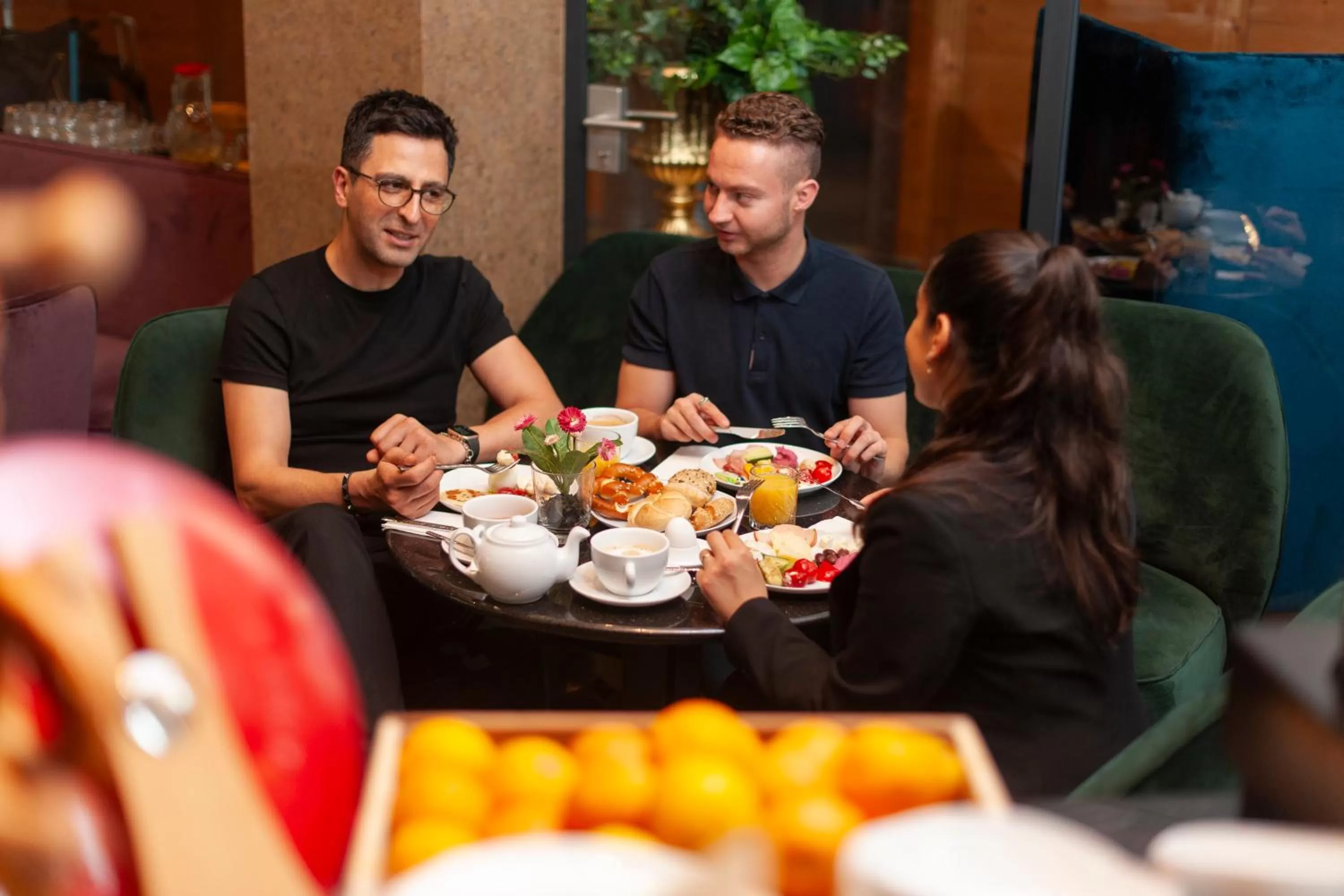 People in KING's Hotel First