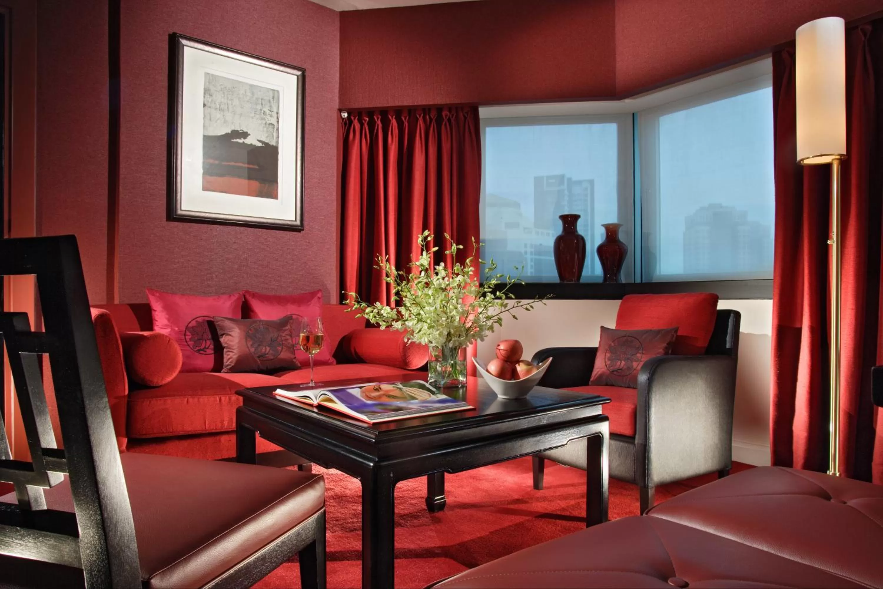 Living room in Orchard Hotel Singapore