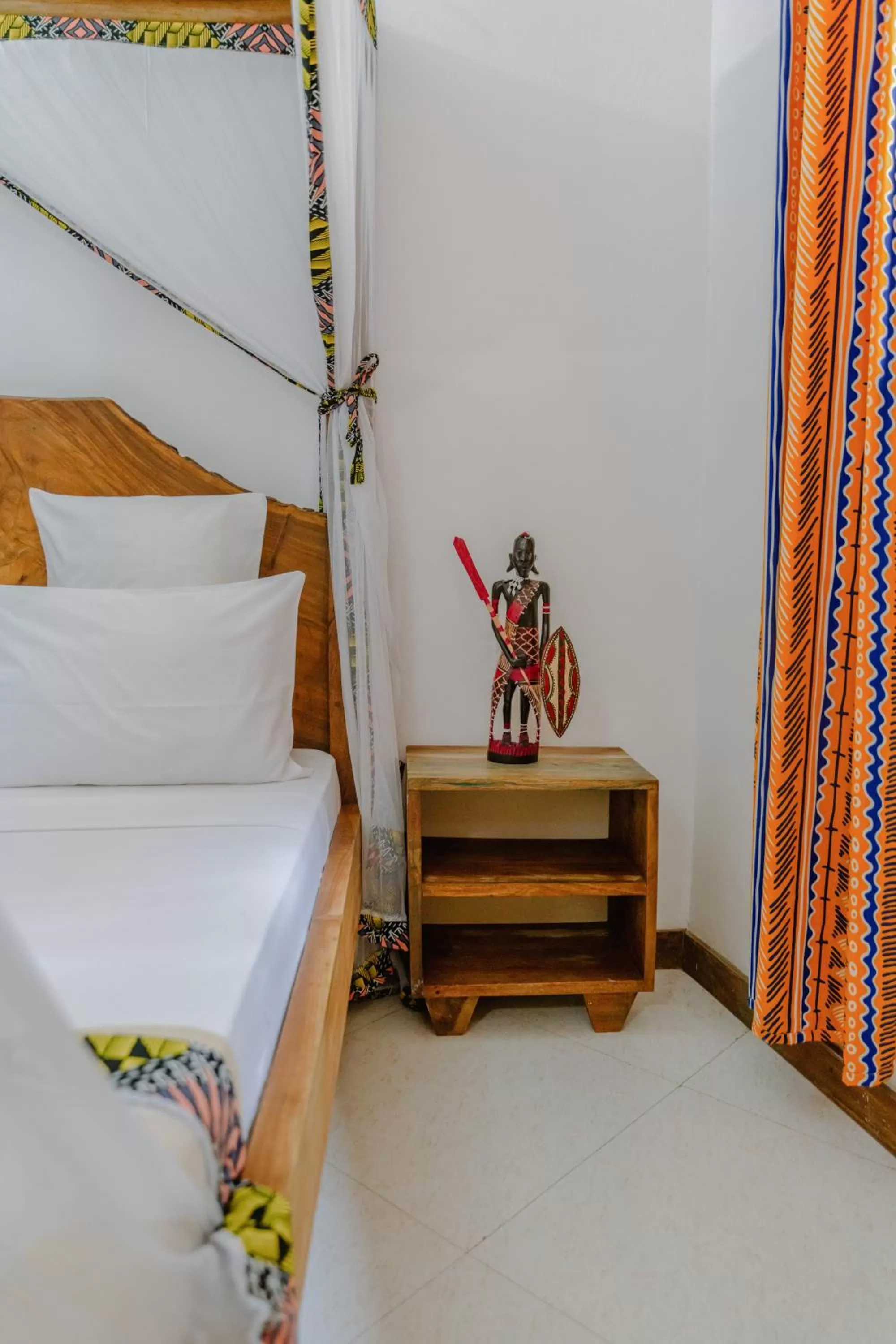 Bed in Shoki Shoki Hotel Stone Town