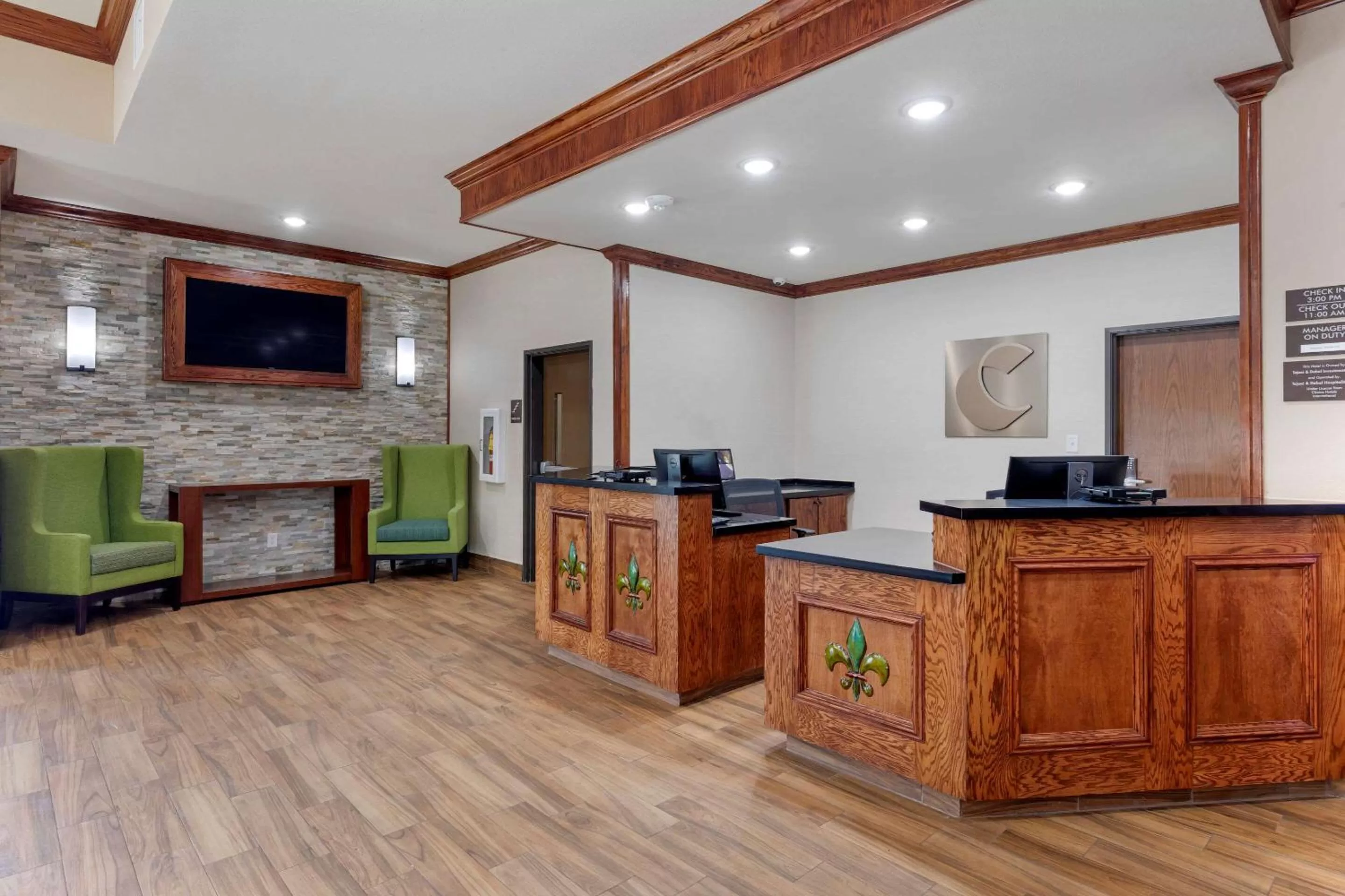 Lobby or reception in Comfort Suites West Monroe near Ike Hamilton Expo Center