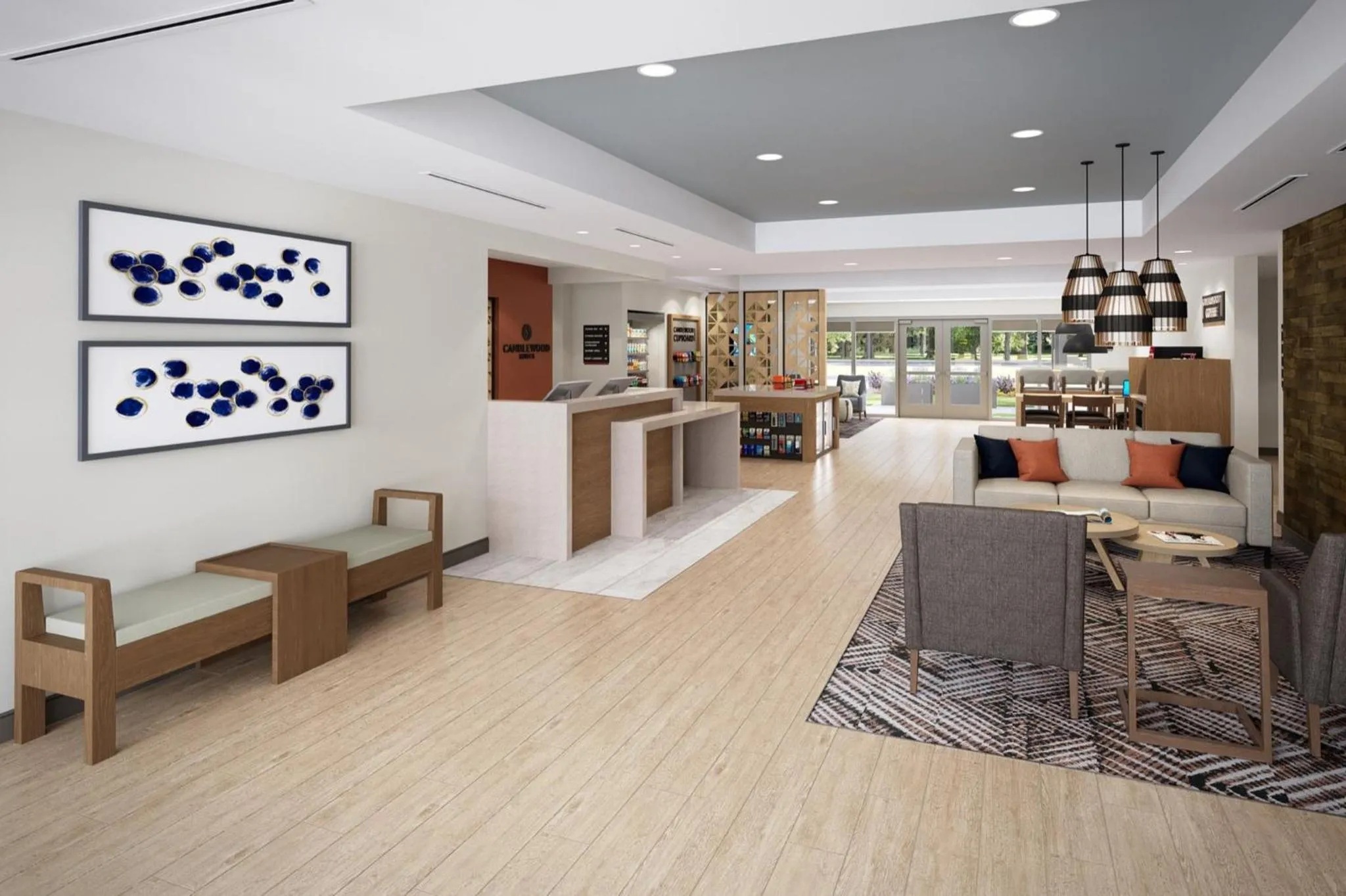 Property building in Candlewood Suites Jackson