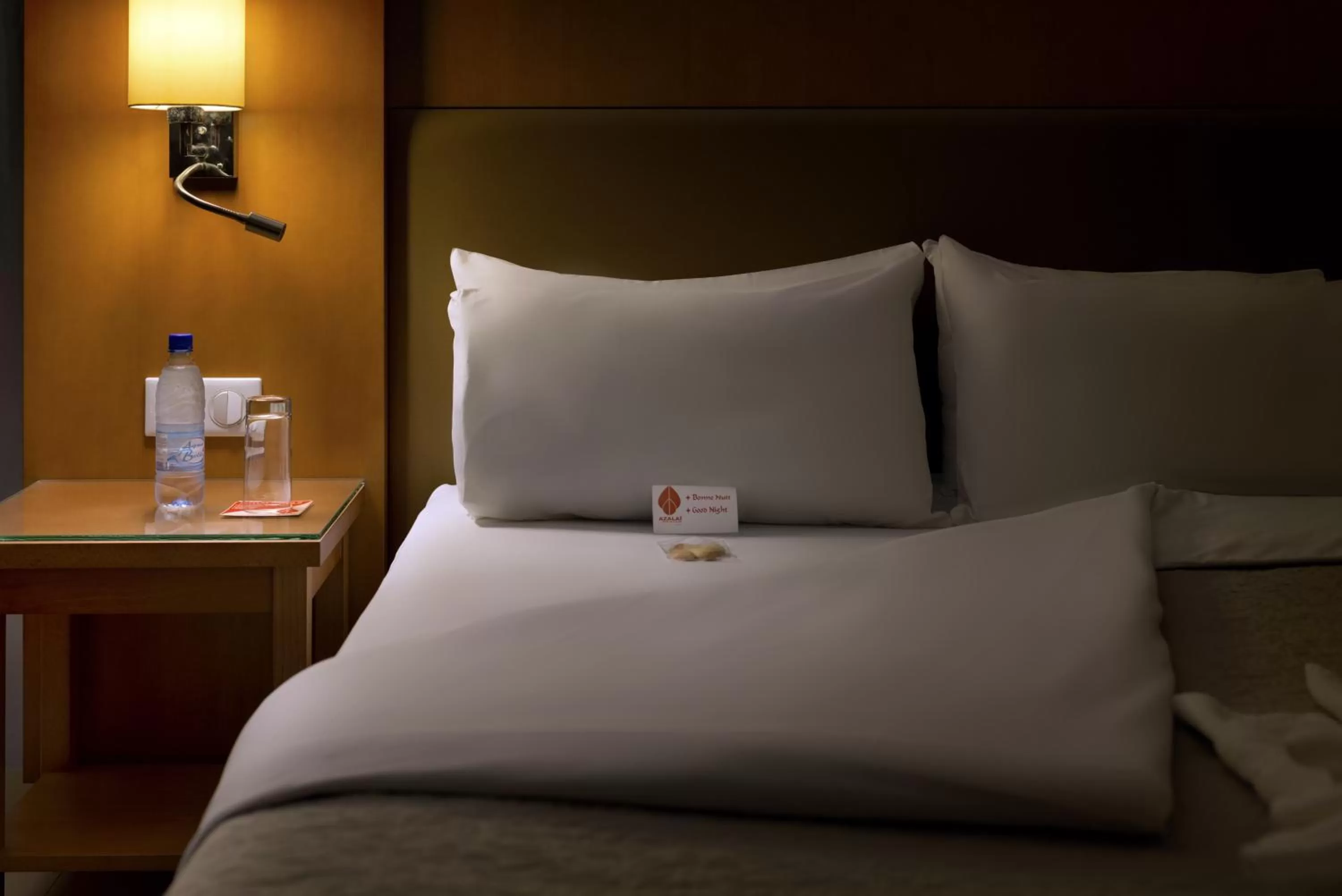 Bed in Azalaï Hôtel Cotonou