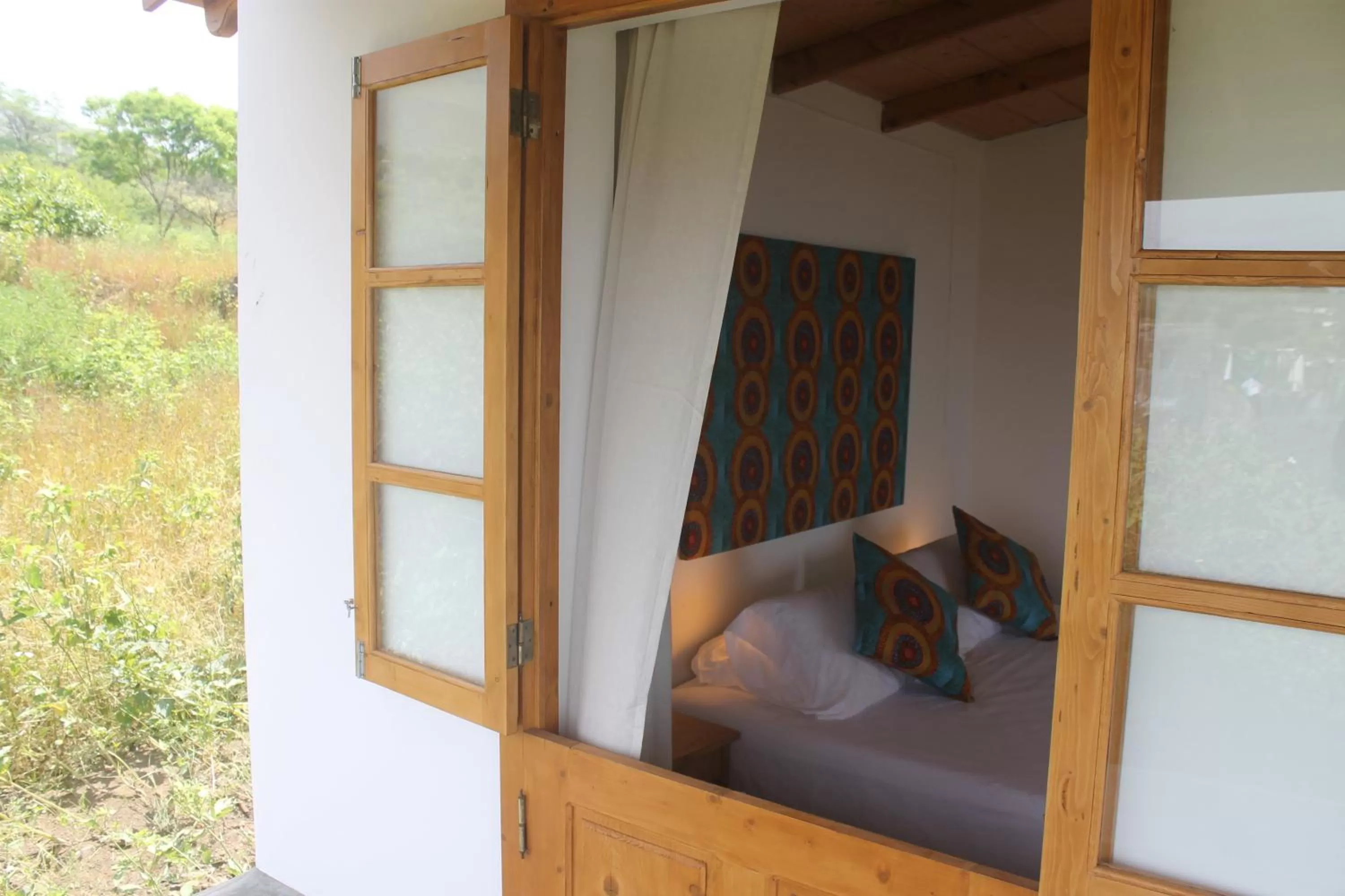 Bedroom in La Fora Ecolodge
