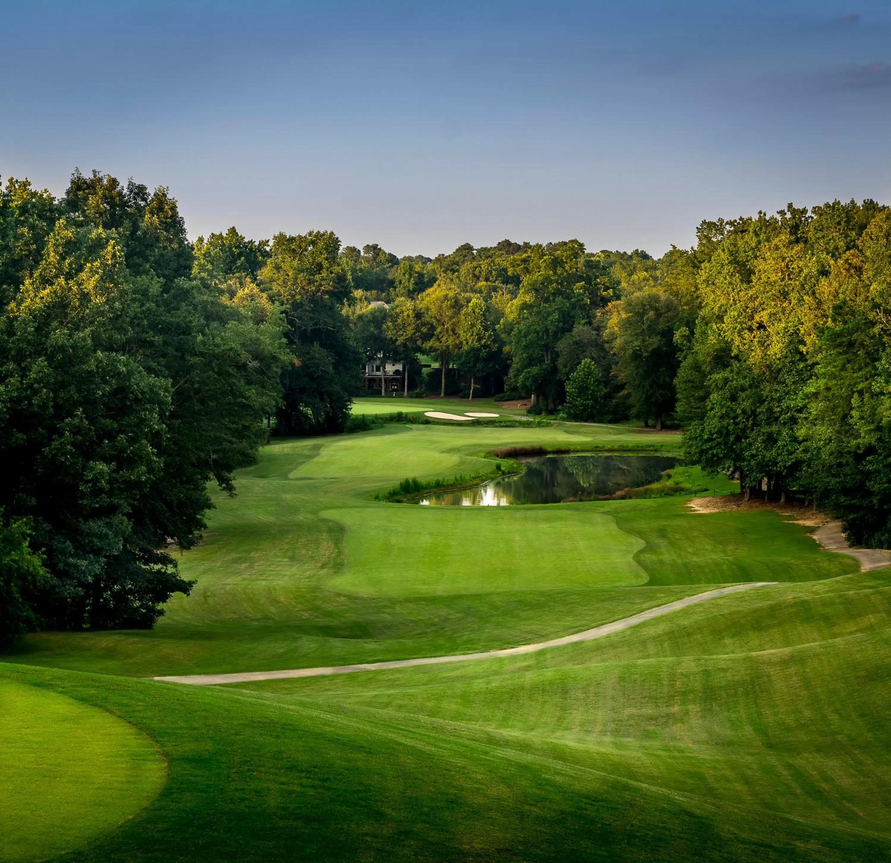 Golfcourse in Chateau Elan Winery