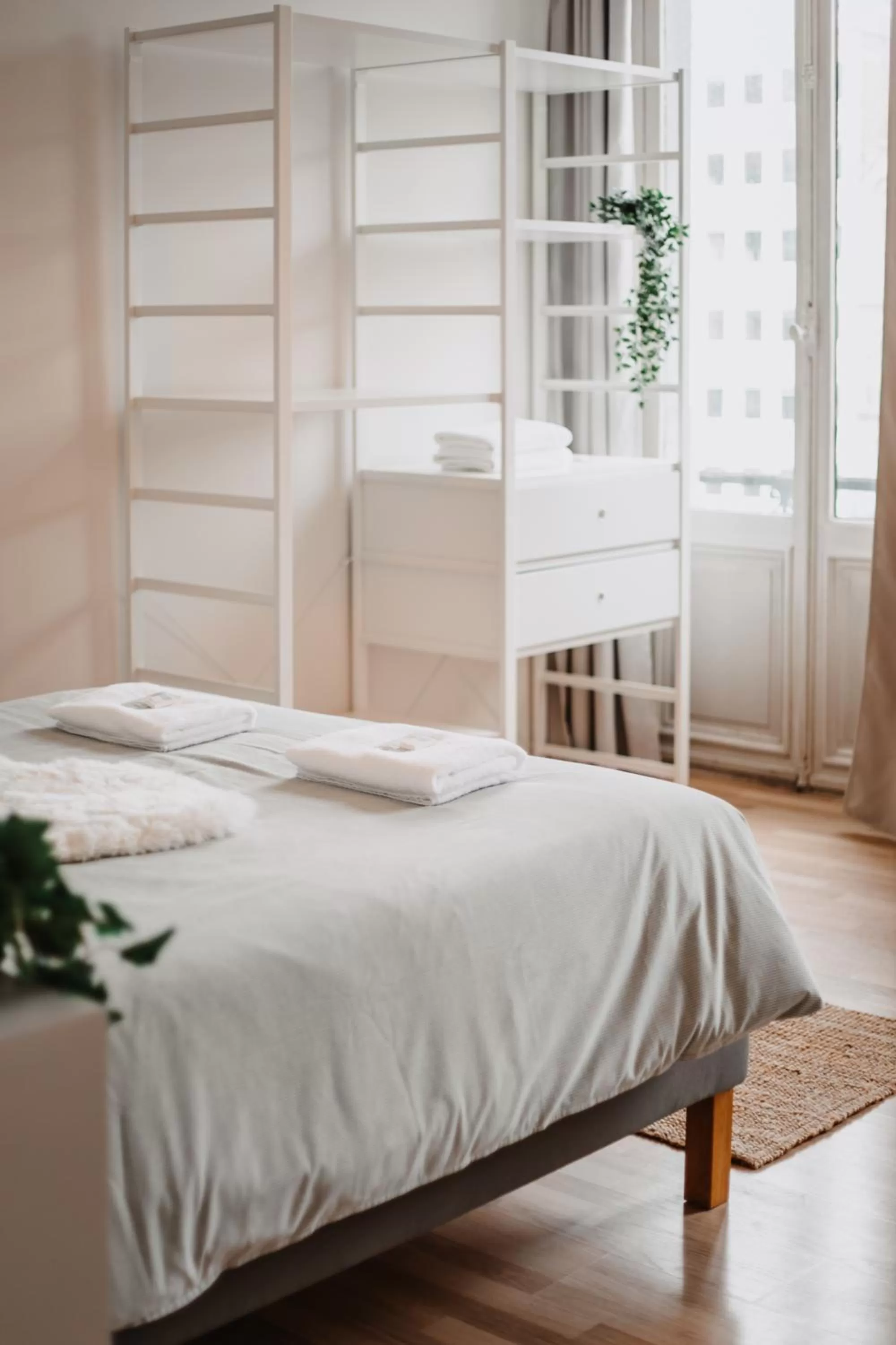 Bedroom, Bed in Central and Cozy in Brussels