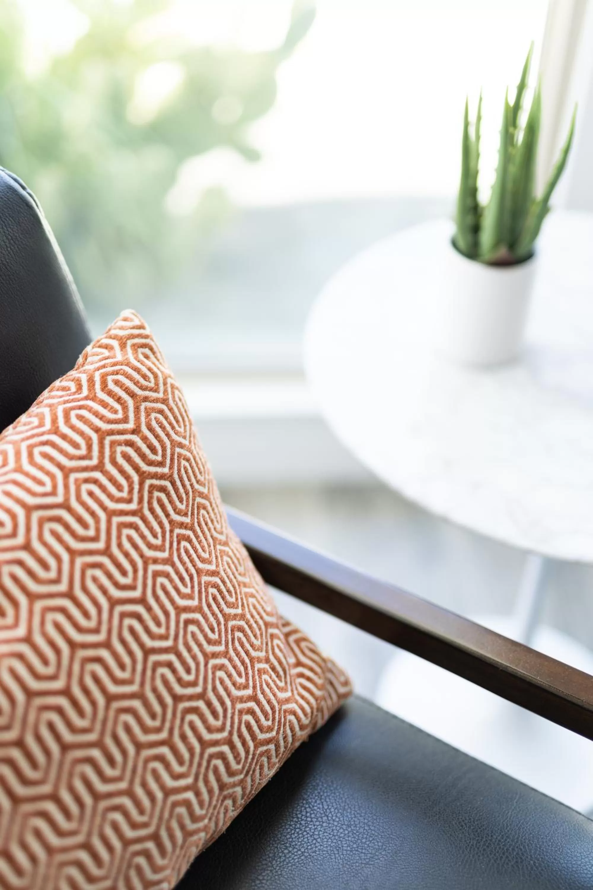 Decorative detail in The Three Fifty Hotel