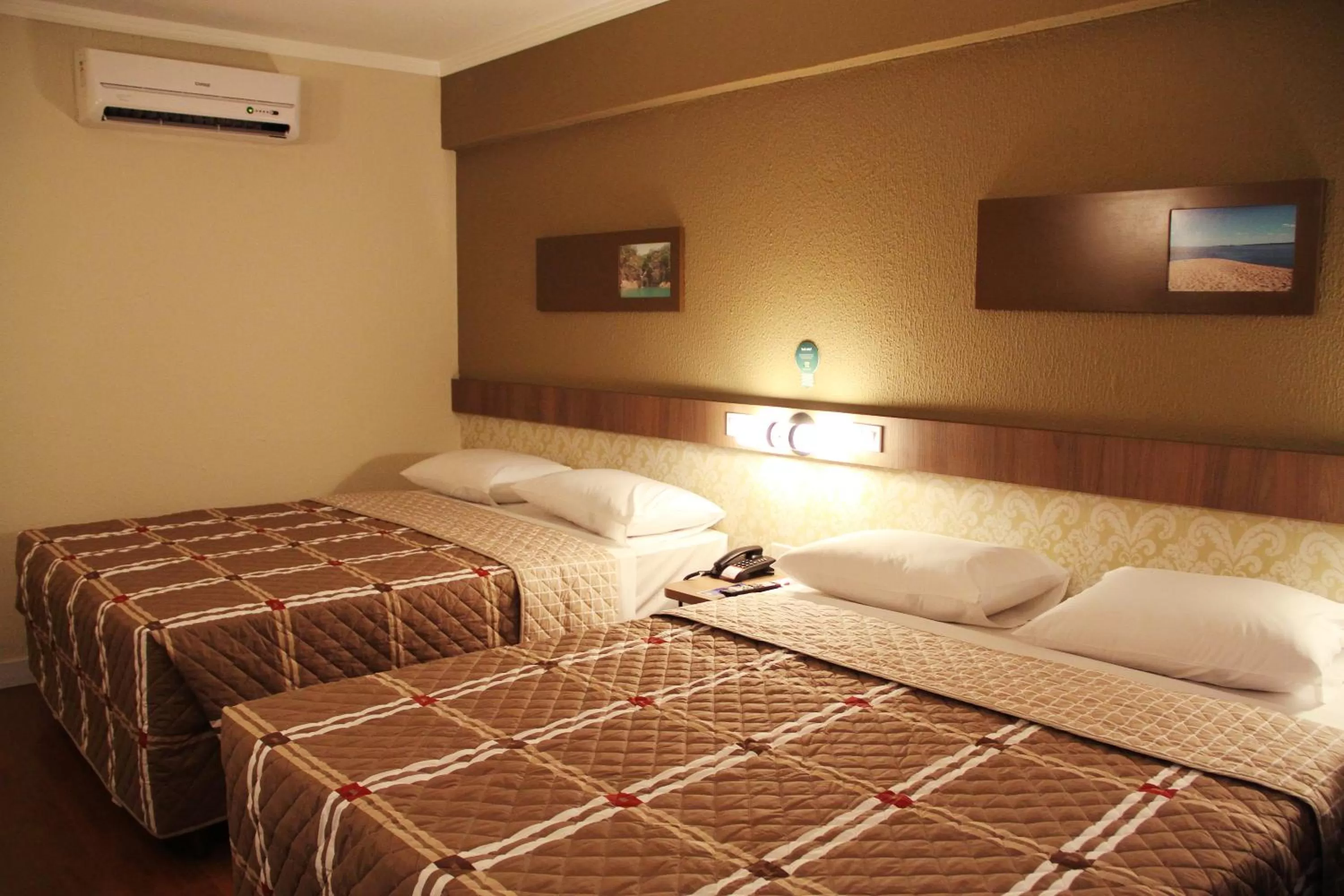 Bedroom, Bed in Hotel 10 Goiânia